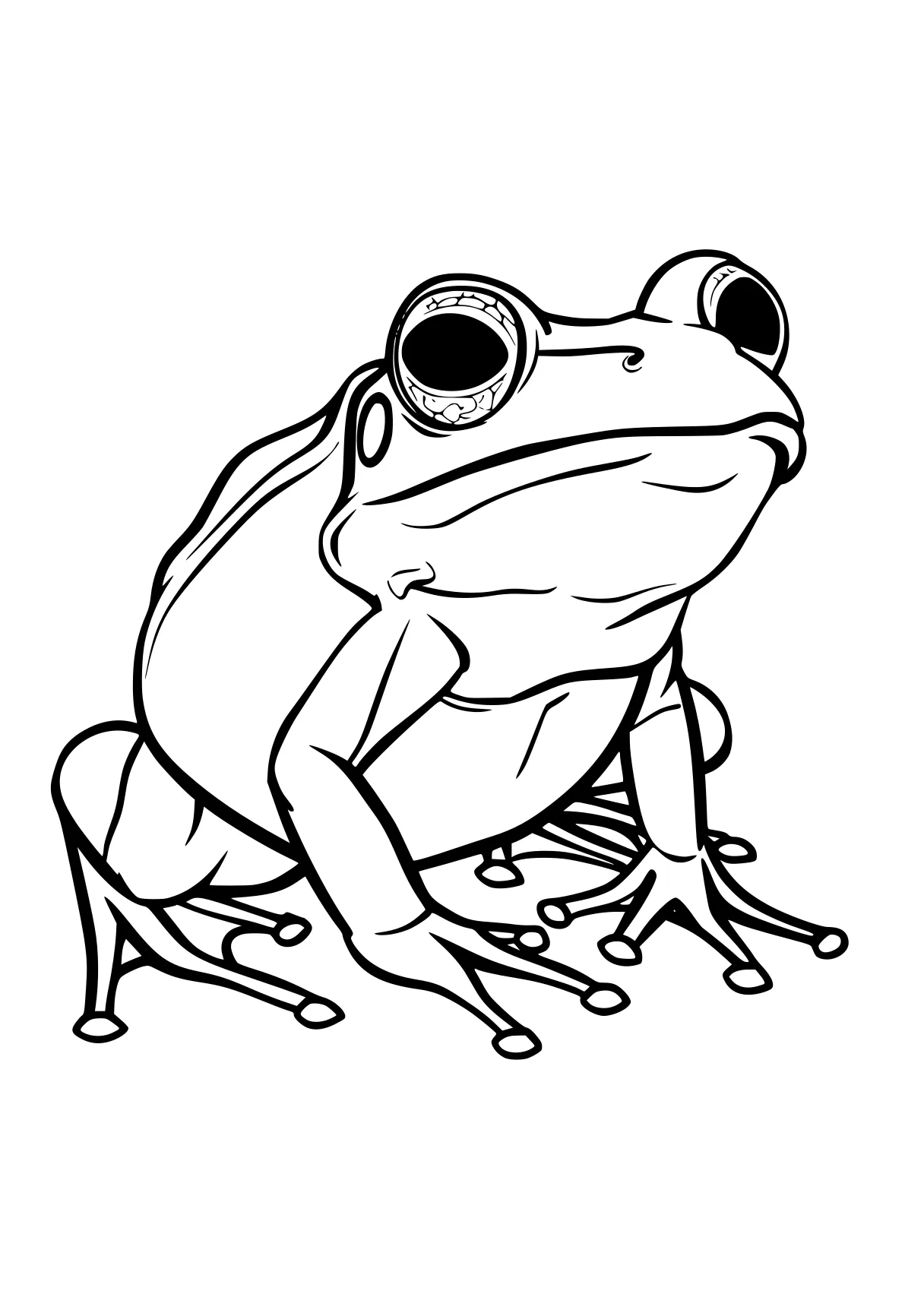 frog coloring sheet frog, toad, madagascar, tayo, patrol, free page downloads