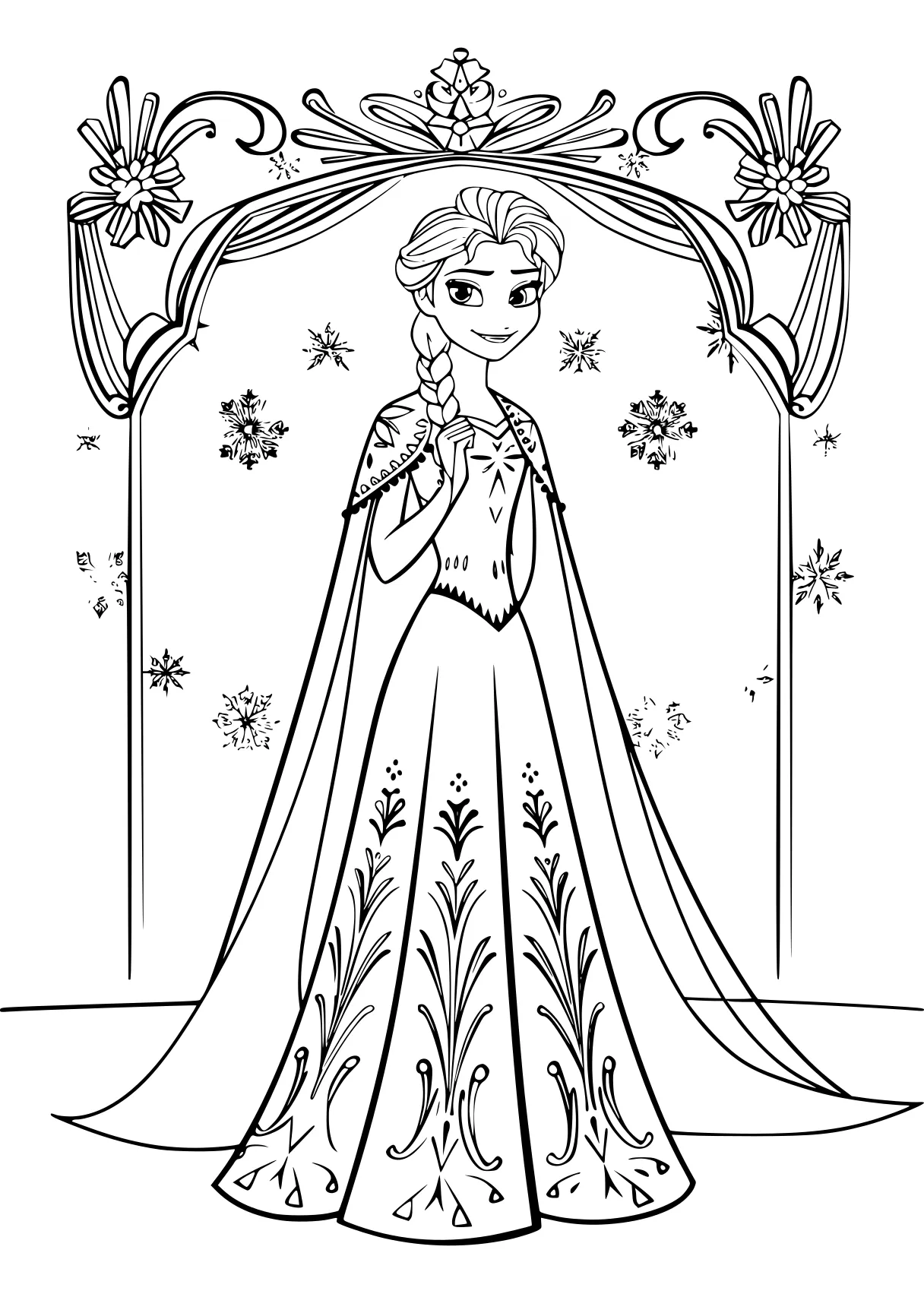 elsa coloring pages elsa, frozen, princess, rosalina, free page downloads