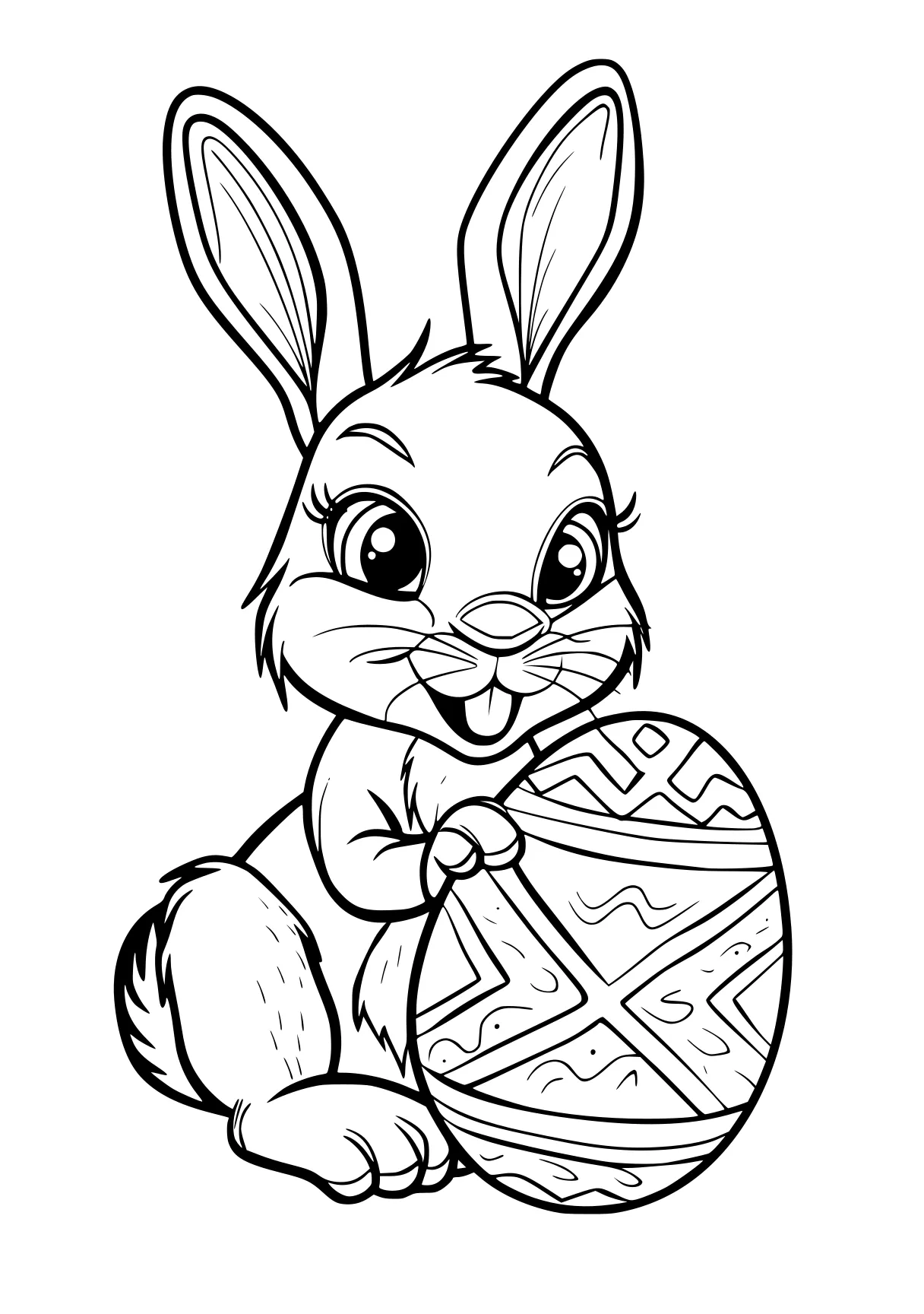 easter bunny coloring pages bunny, rabbit, scorbunny, easter, illustrator, free page downloads