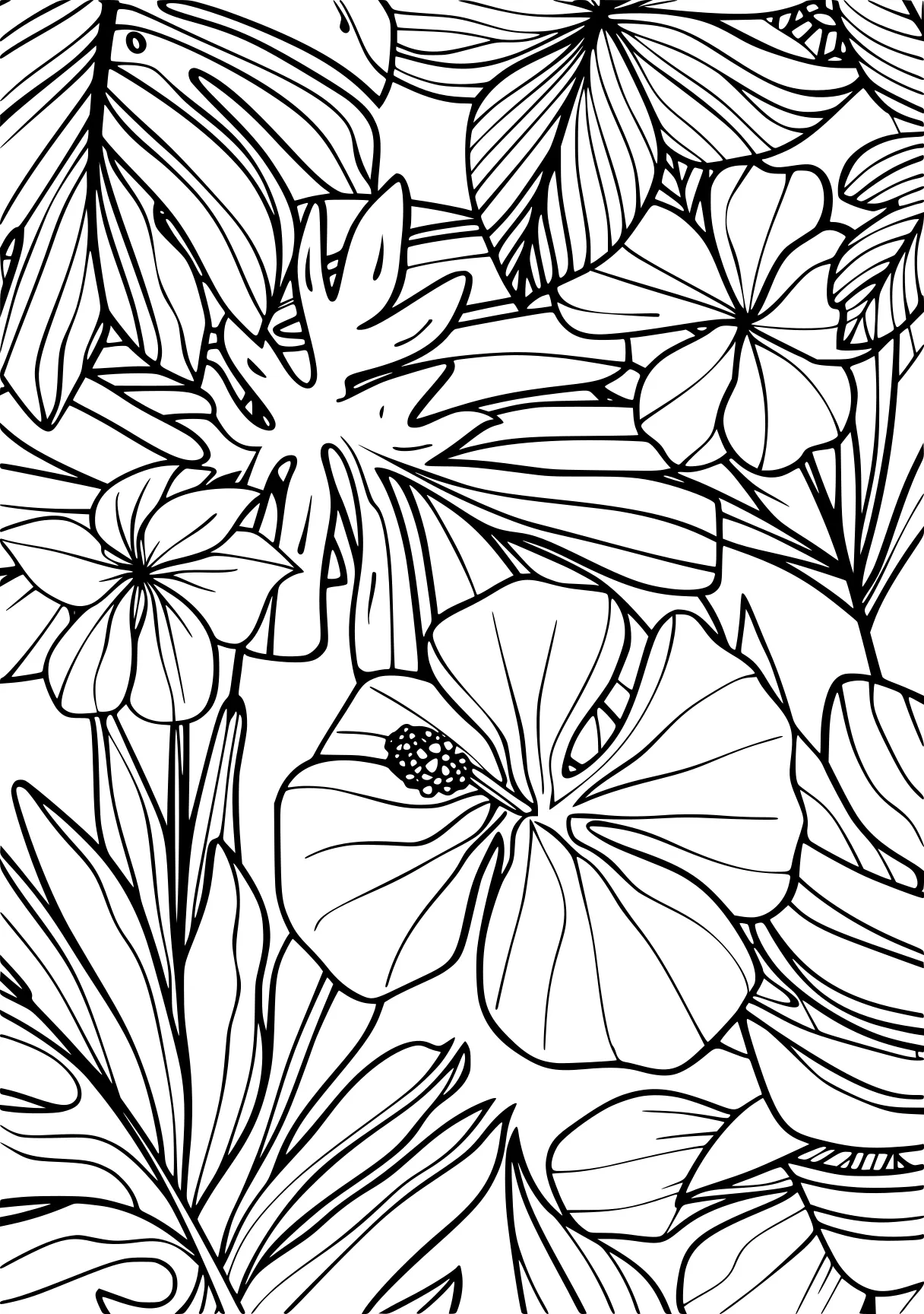 plant coloring pages, colouring, pattern, patterns, free page downloads