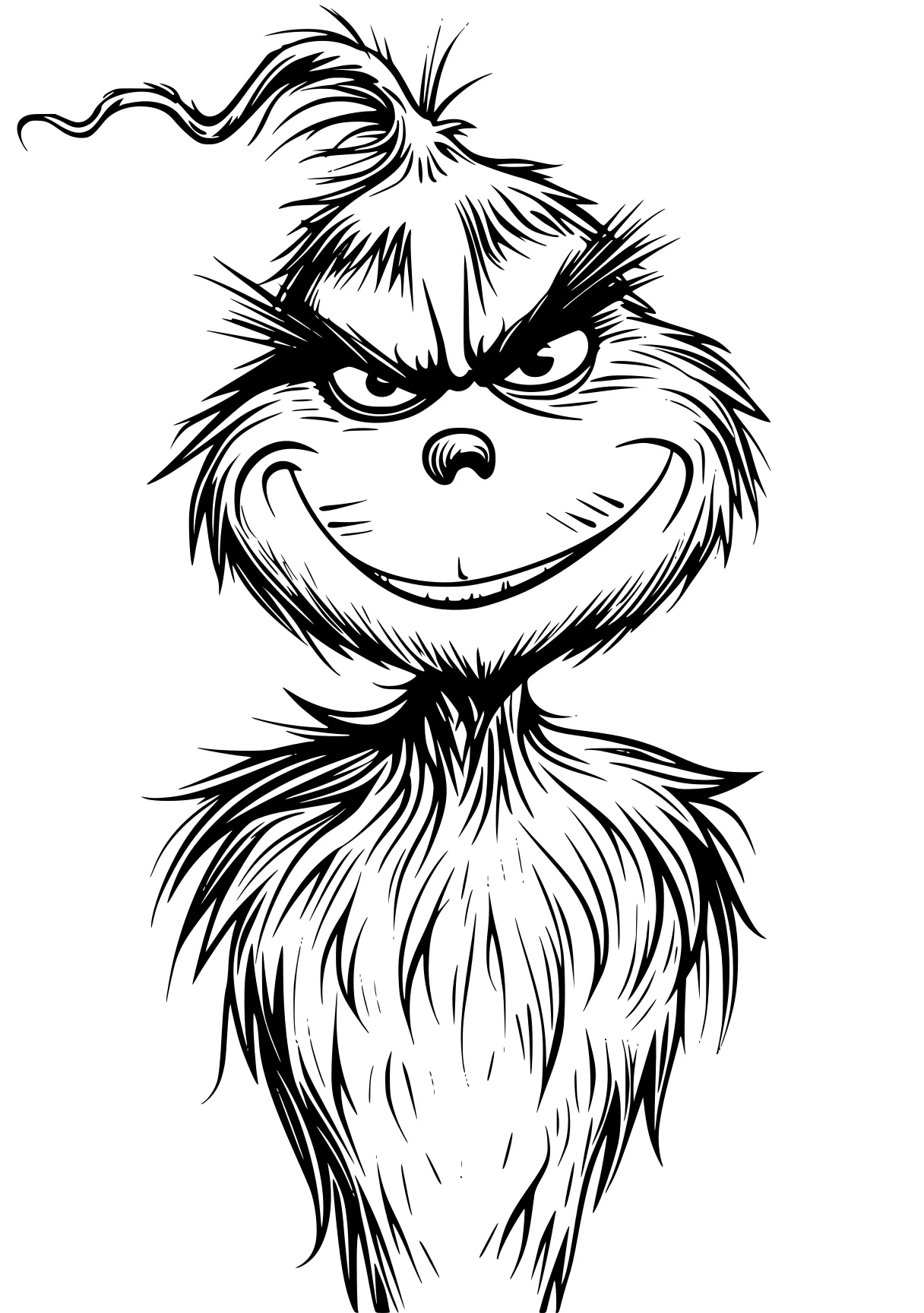 grinch coloring grinch, raccoon, racoon, werewolf, gruffalo, free page downloads