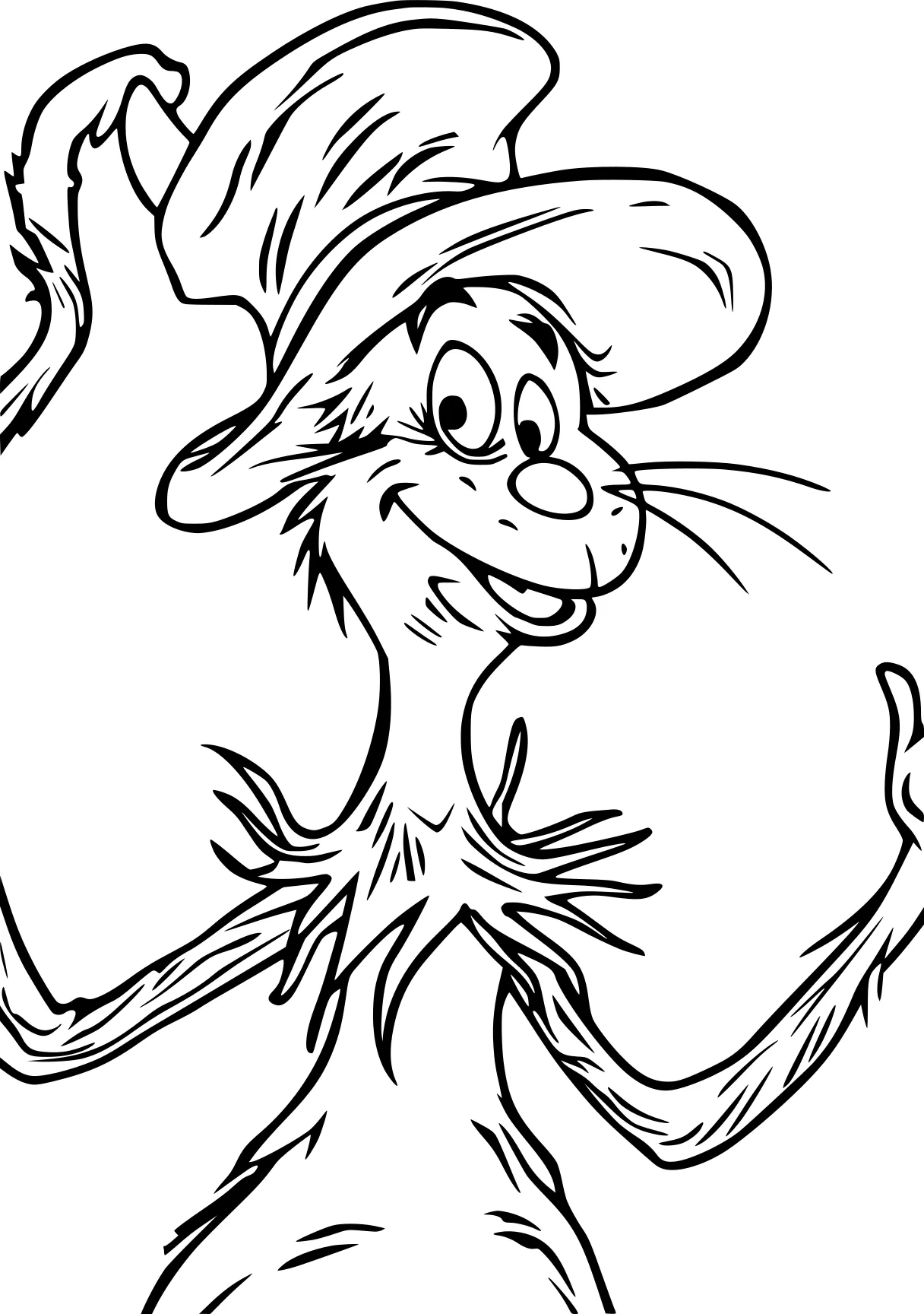 dr seuss coloring pages mouse, goofy, wizard, looney, free page downloads