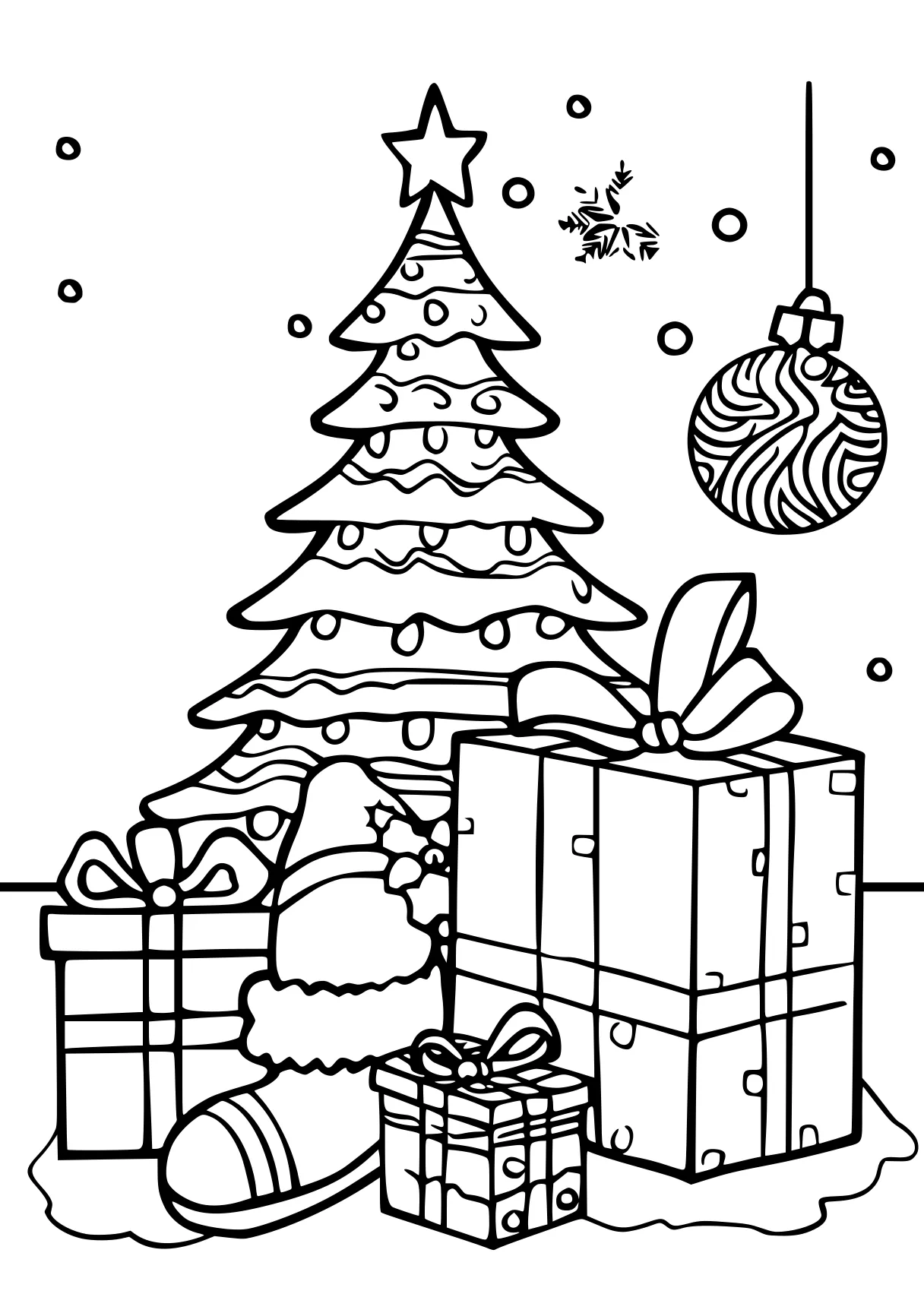 christmas coloring pages, ts, ornament, advent, free page downloads