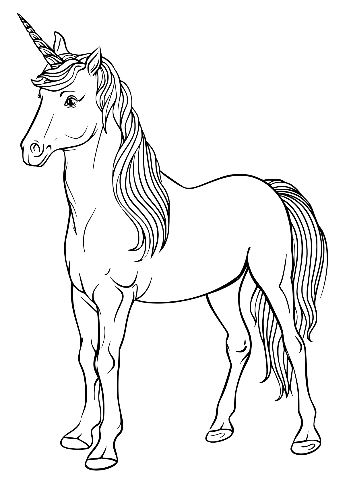 unicorn coloring pages horse, pony, unicorn, pegasus, caticorn, free page downloads