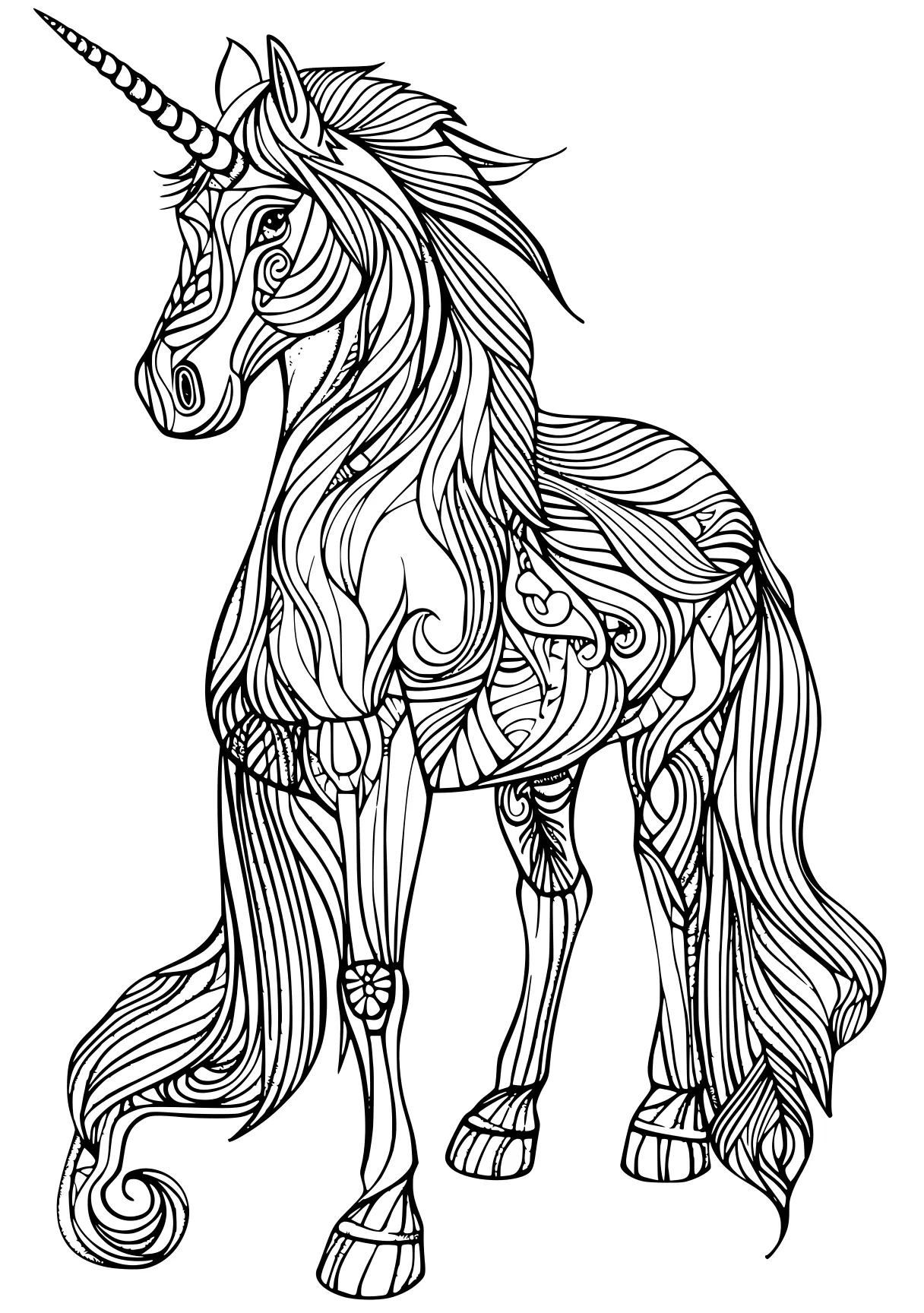 unicorn coloring pages horse, unicorn, pegasus, pony, alicorn, free page downloads