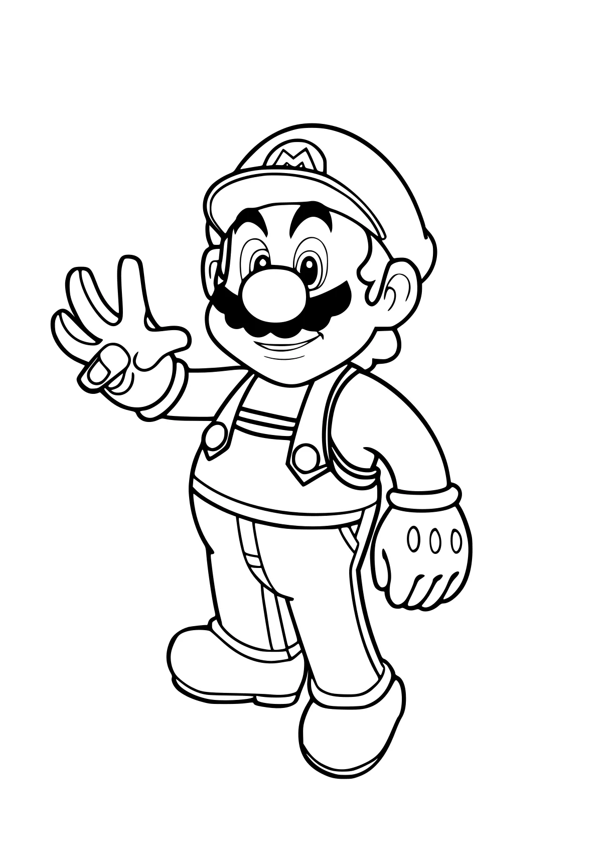 luigi coloring pages mario, luigi, toad, nintendo, blippi, free page downloads