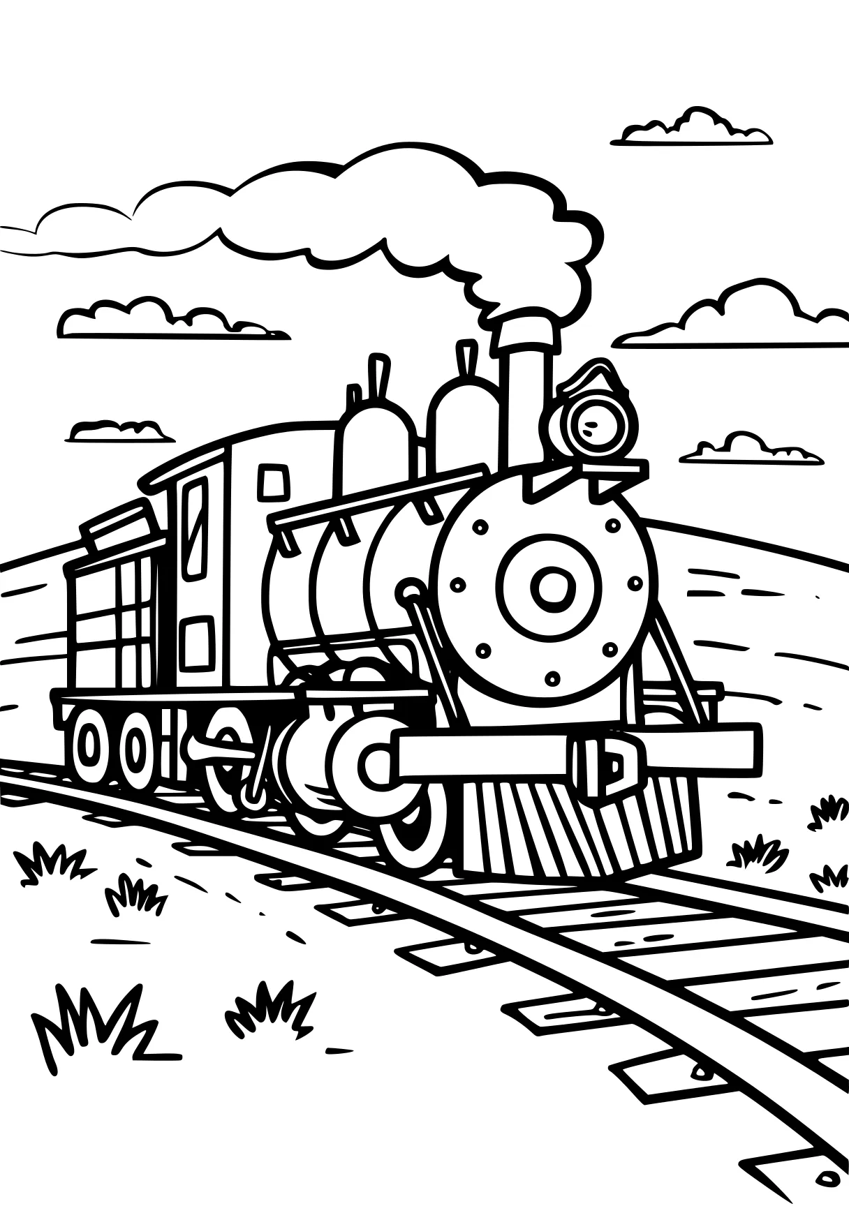 train coloring page train, thomas, percy, free downloads