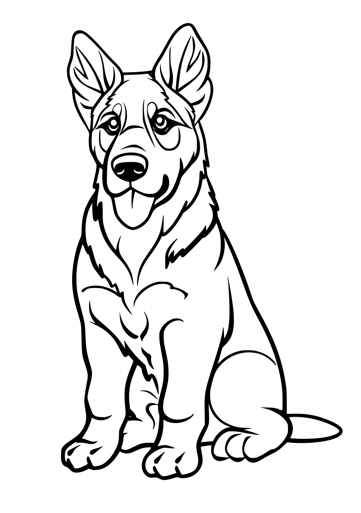 dog coloring retriever, dog, scooby, corgi, bulldog, free page downloads