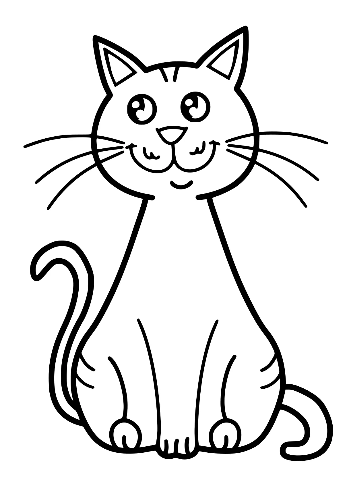 cute cat coloring pages aristocats, cat, kitty, garfield, free page downloads