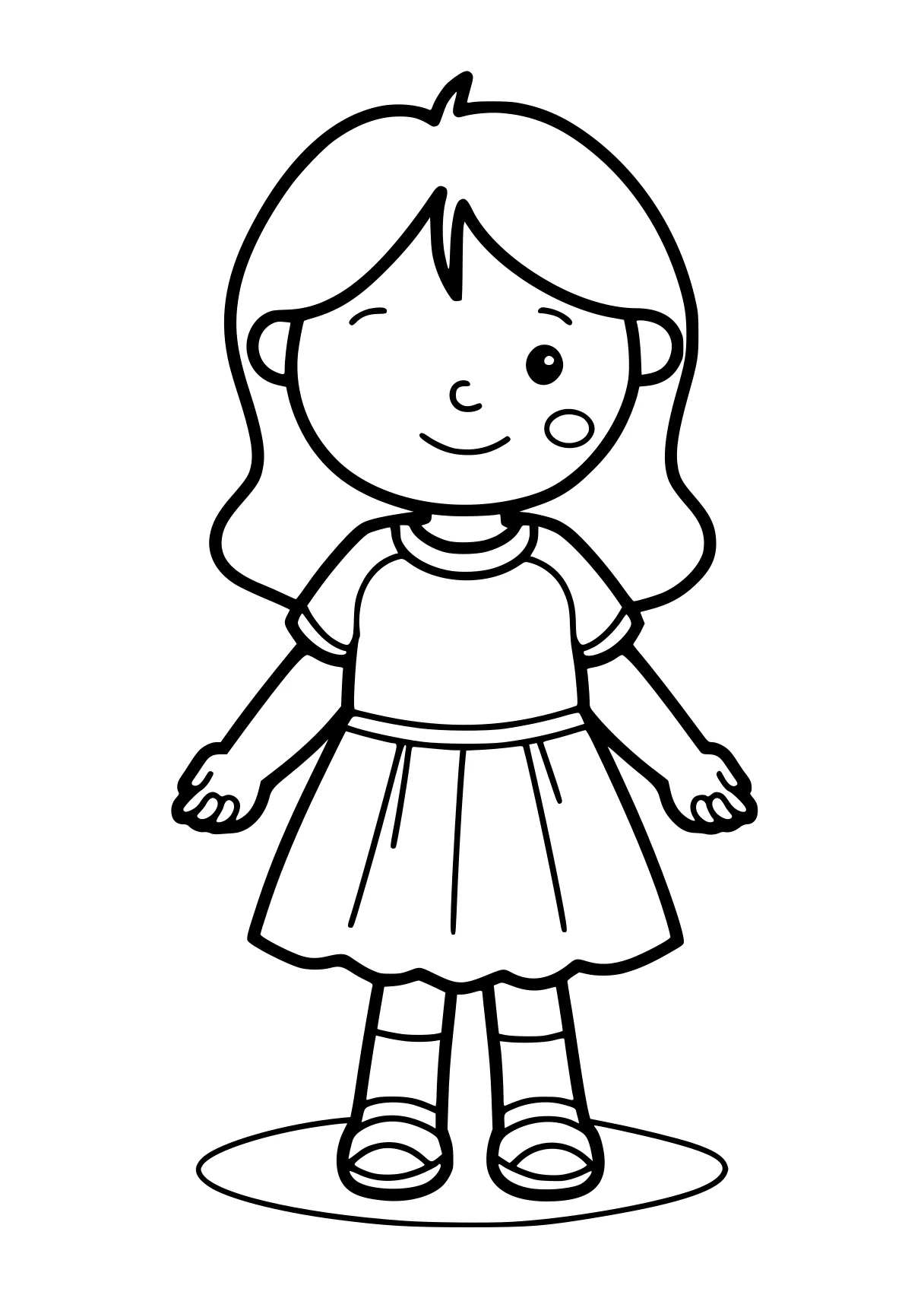 simple coloring pages, dora, illustrator, sally, free page downloads