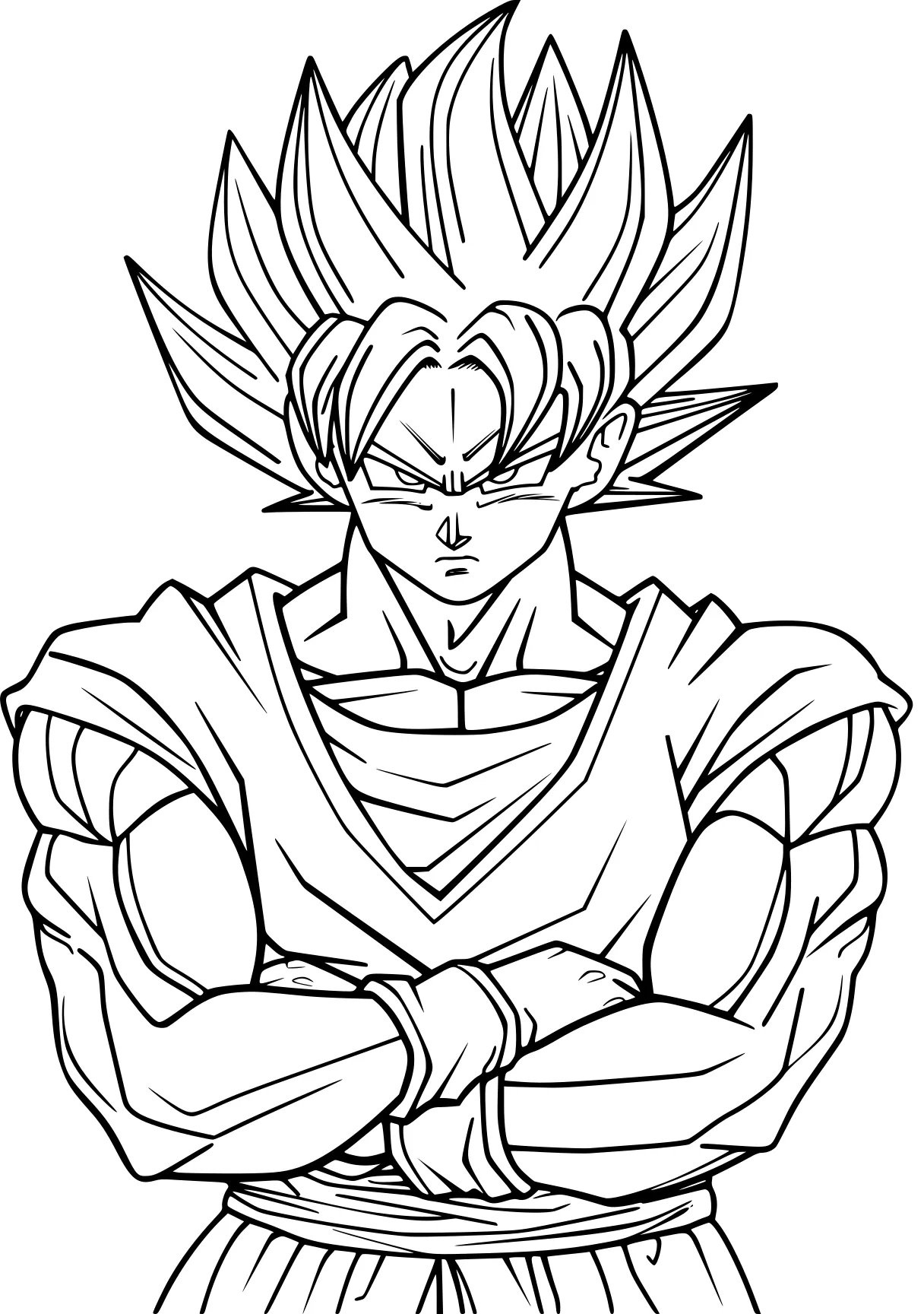 dragon ball z coloring pages vegeta, goku, gogeta, broly, vegito, free page downloads