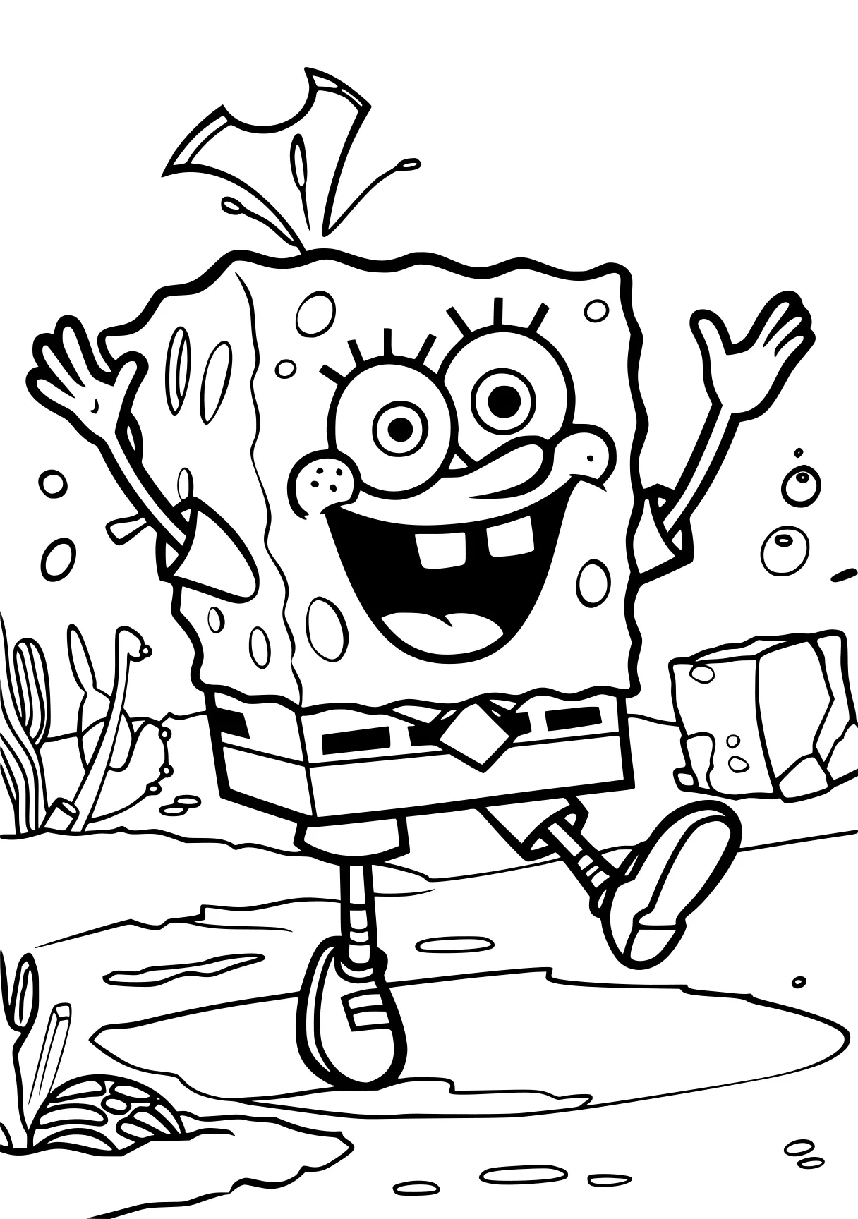 sponge bob coloring pages squarepants, spongebob, sponge, patrick, free page downloads