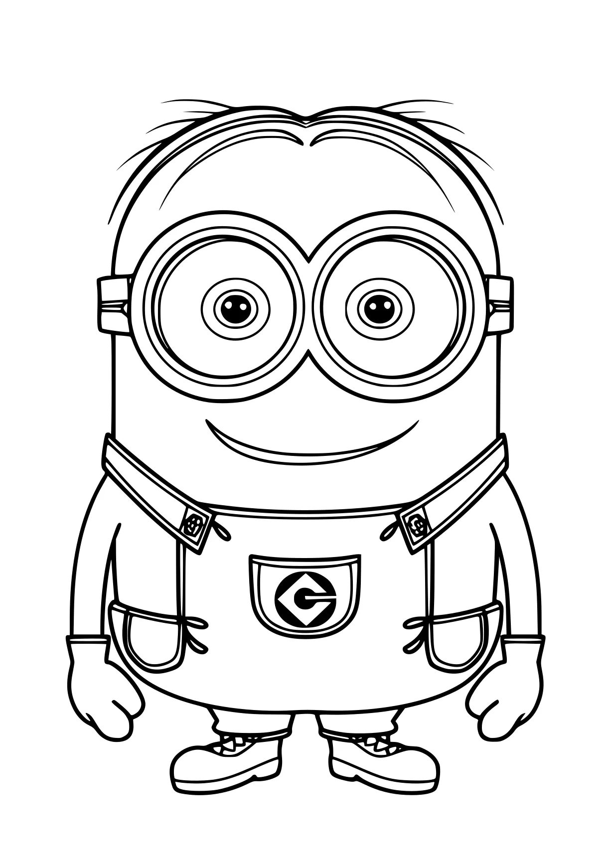 coloring images minion, minions, doraemon, pororo, free page downloads