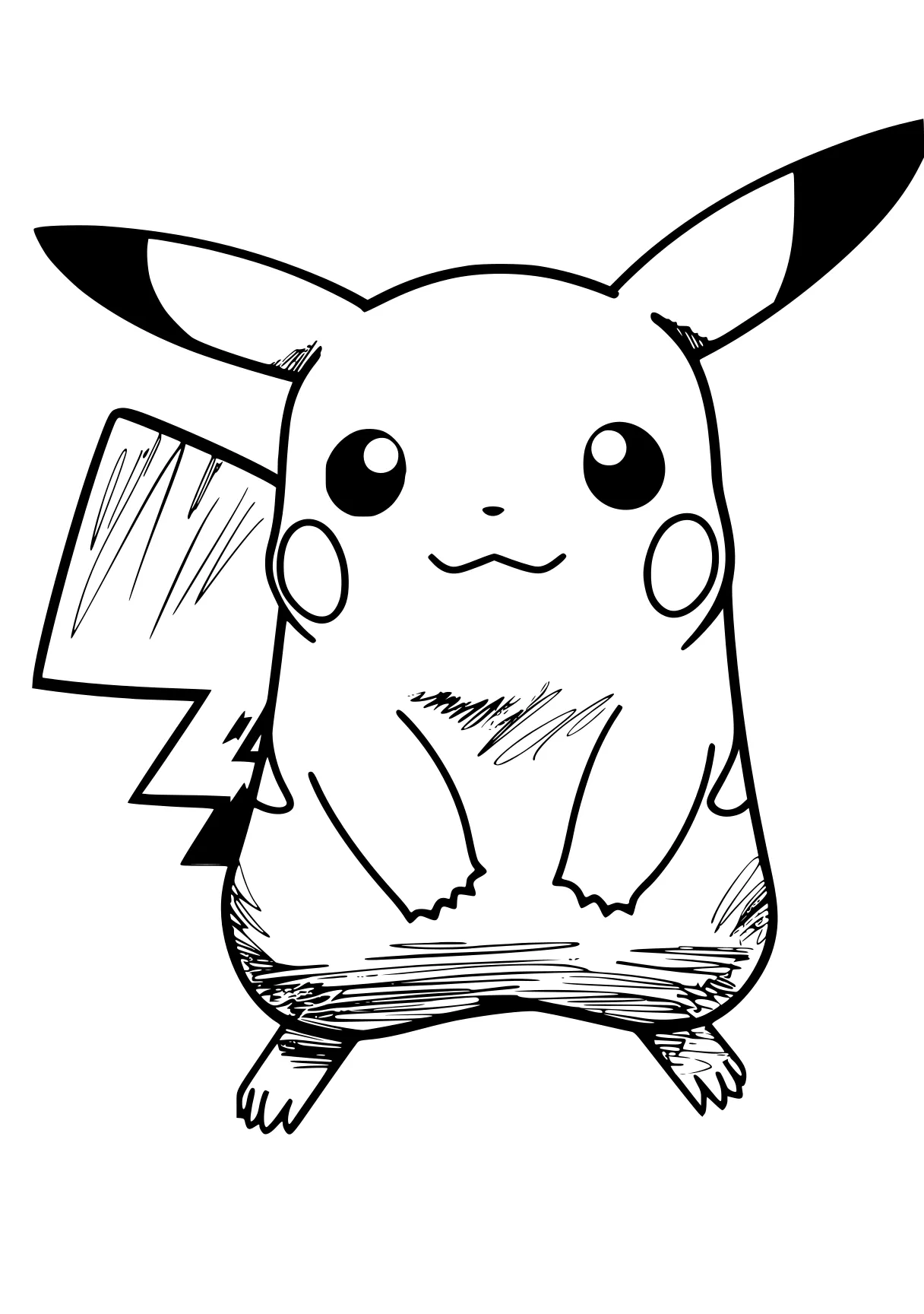 pikachu coloring pages pikachu, eevee, pokemon, molang, jigglypuff, free page downloads