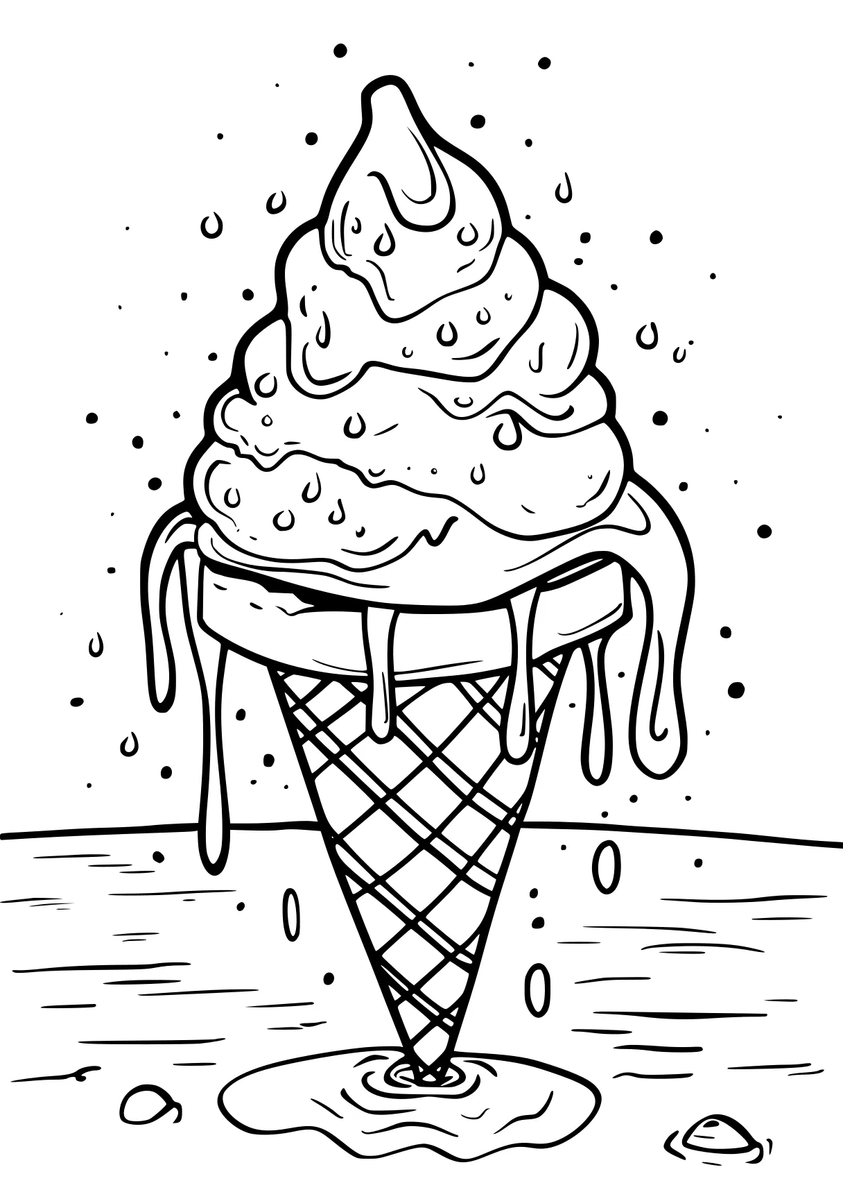 bluey coloring pages ice, umbrella, freddy's, rainy, shortcake, free page downloads