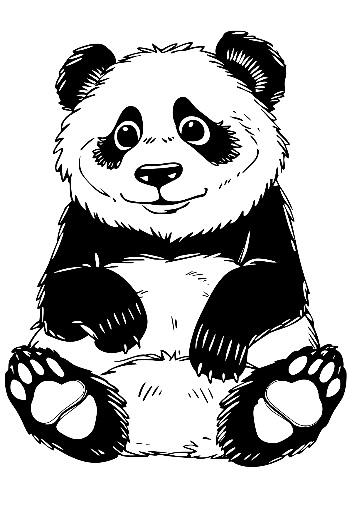 panda coloring pages panda, paw, kung, raccoon, racoon, free page downloads