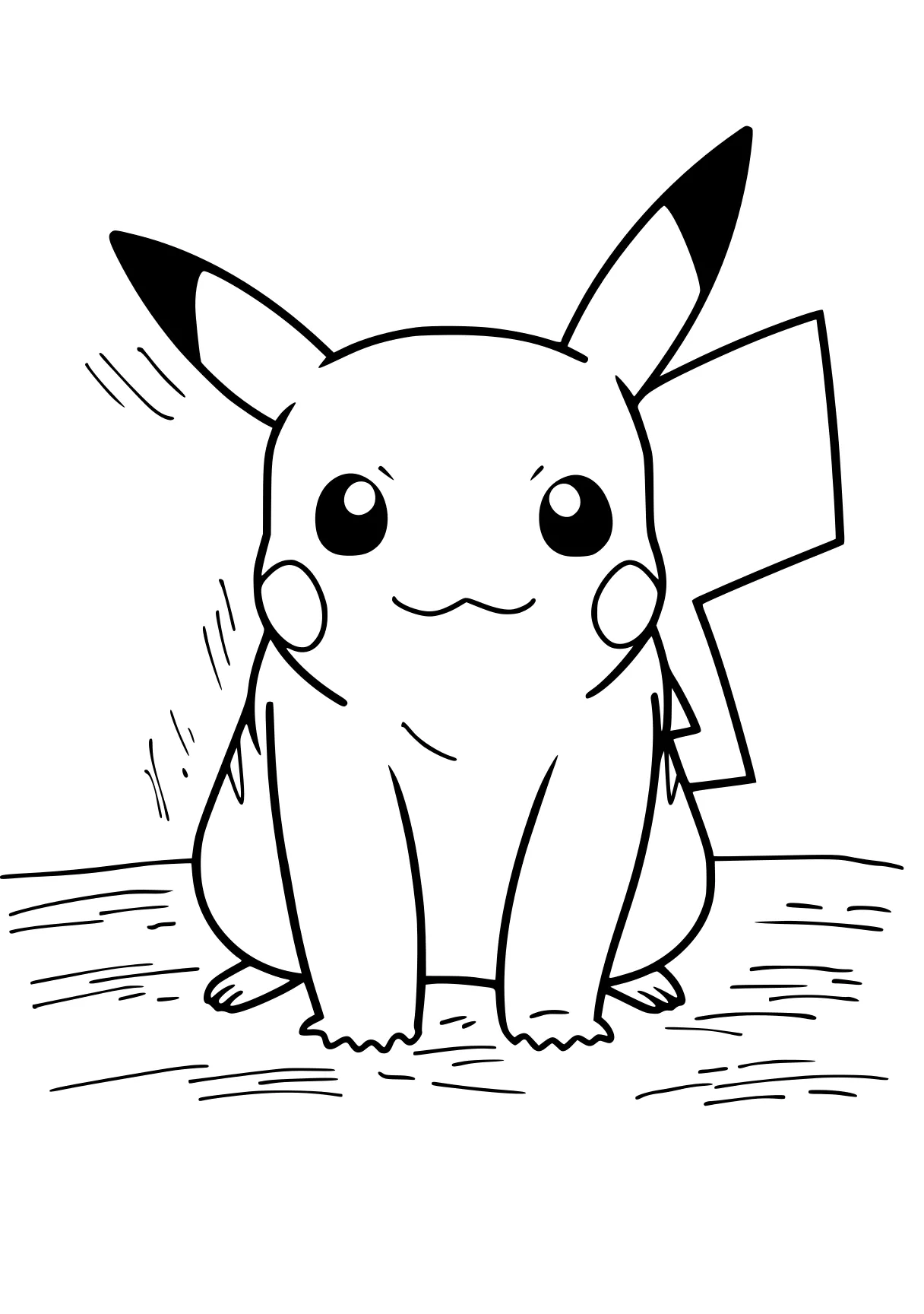 pokemon coloring sheets pikachu, eevee, bulbasaur, pokemon, molang, free page downloads