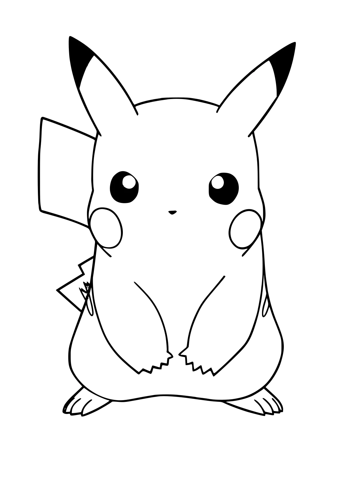 pokemon coloring pages eevee, pikachu, bulbasaur, pokemon, jigglypuff, free page downloads