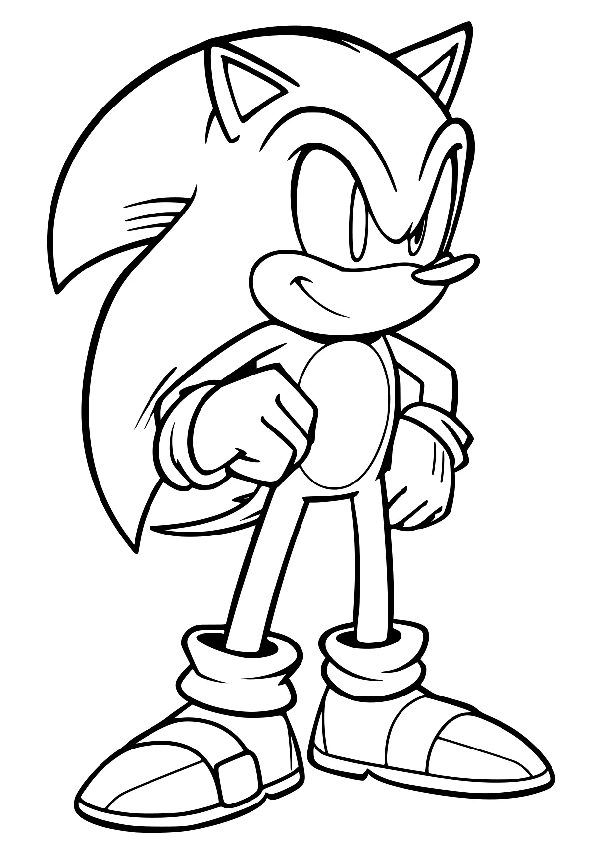 sonic the hedgehog coloring pages sonic, knuckles, tails, hedgehog, amy, free page downloads