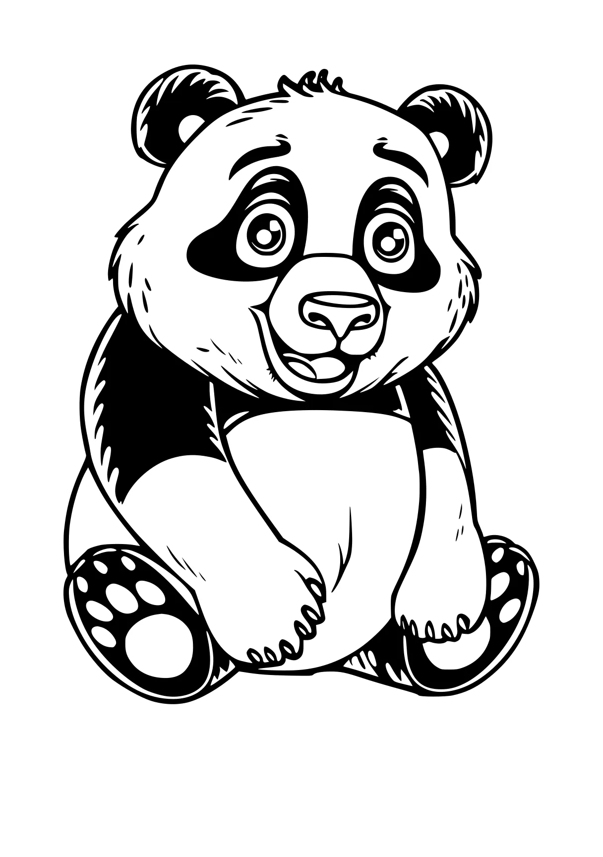 panda bear coloring pages panda, bear, wan, fazbear, kung, free page downloads