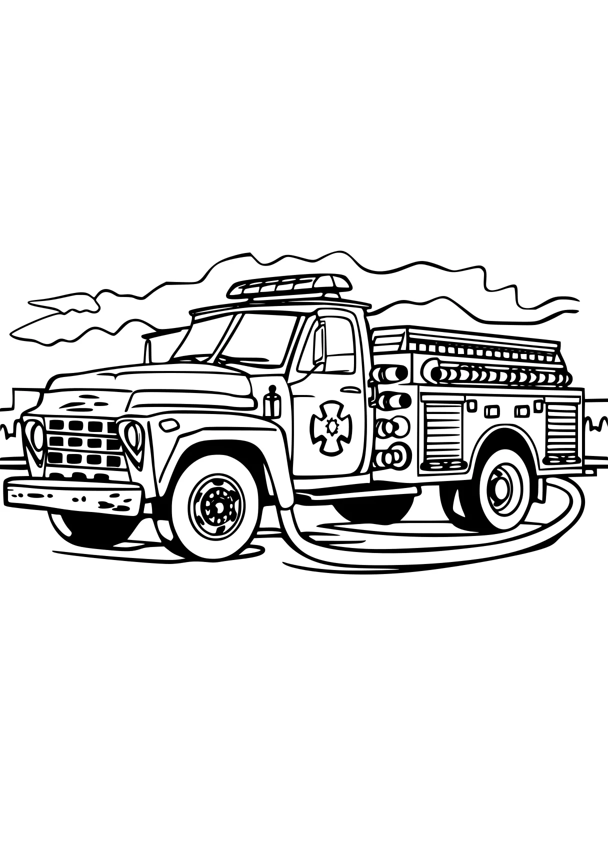 fire truck coloring sheet truck, ambulance, firefighter, trucks, jeep, free page downloads