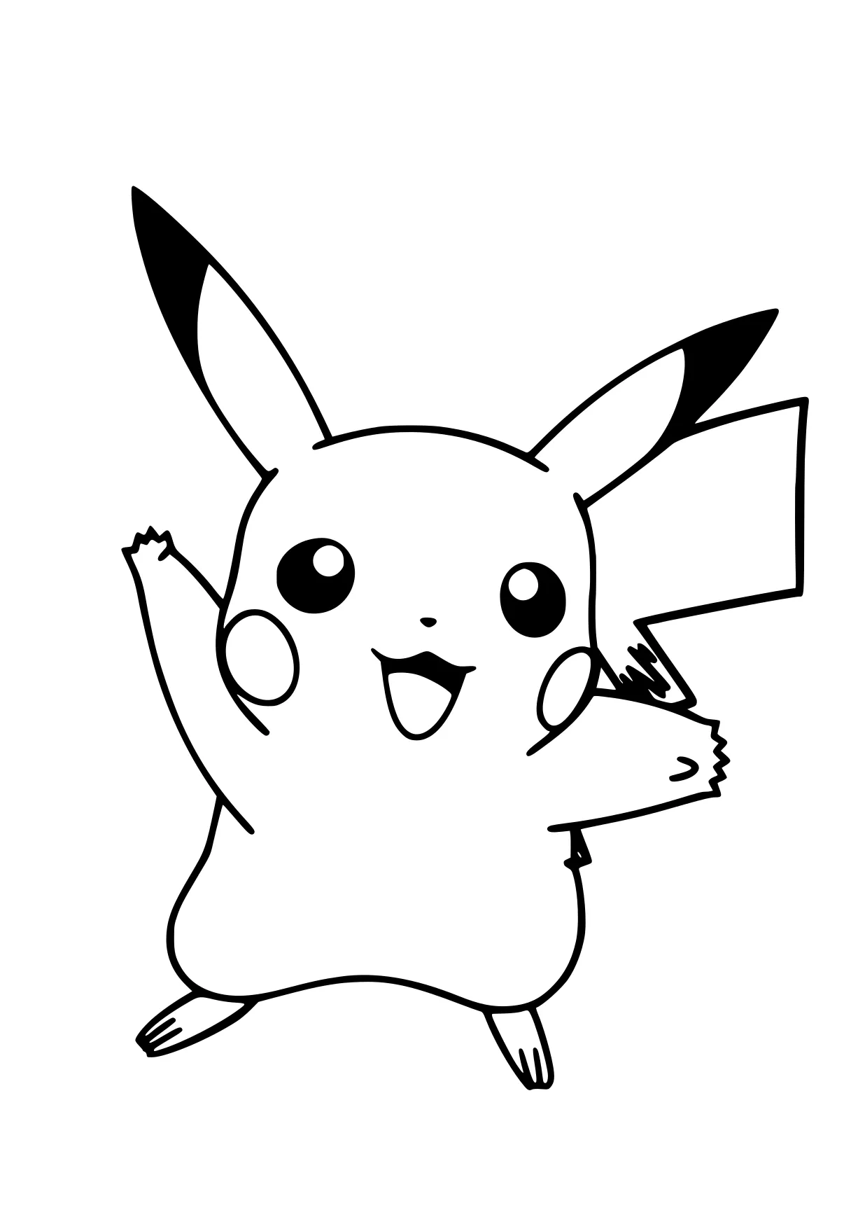 pikachu coloring pages eevee, pikachu, pokemon, molang, jigglypuff, free page downloads