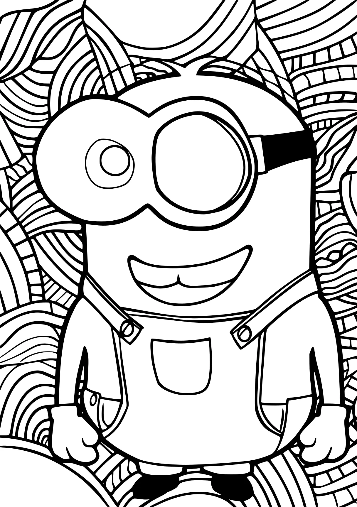 coloring sheets minion, minions, morty, free page downloads