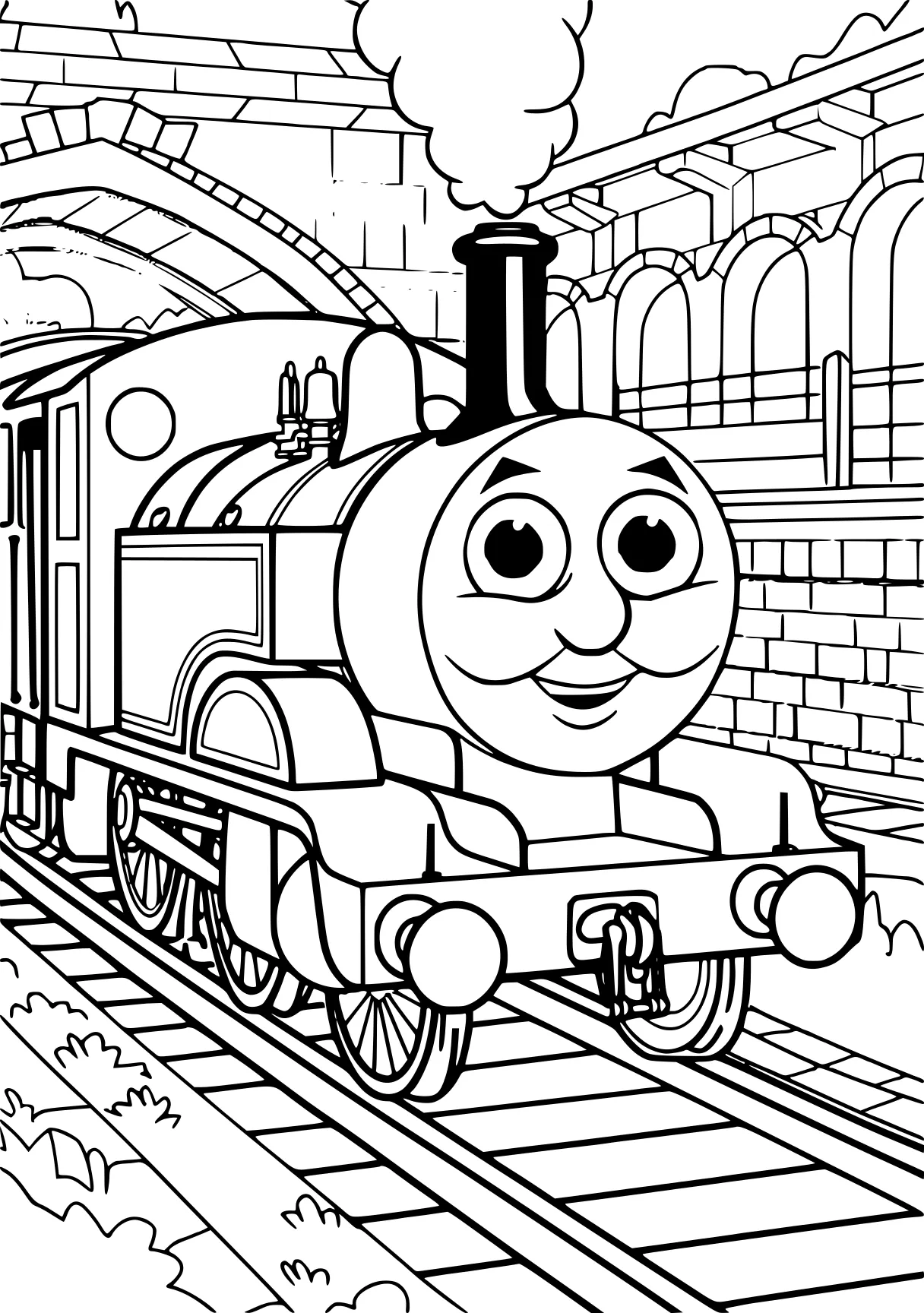 thomas coloring pages thomas, percy, train, free page downloads