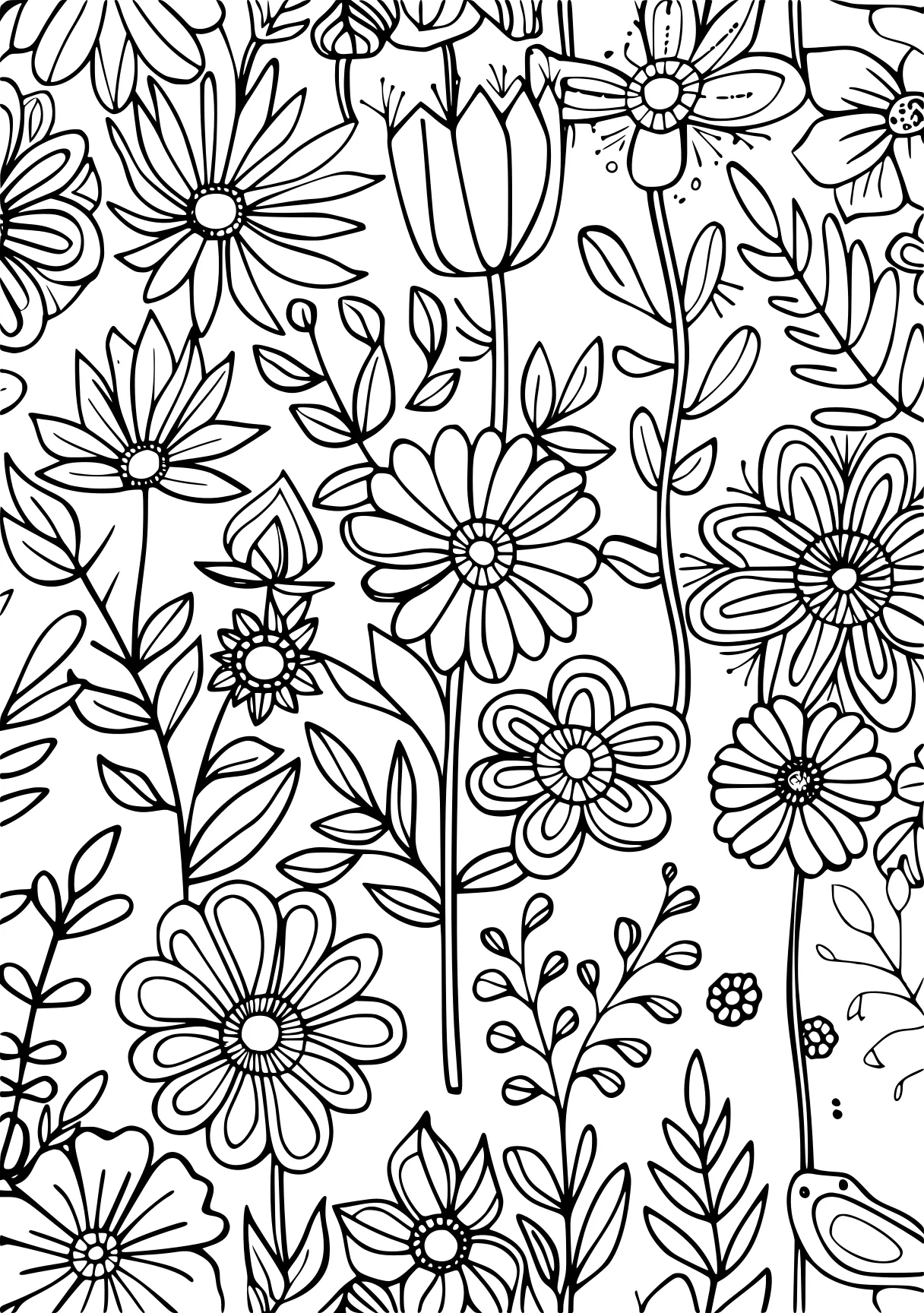 spring coloring sheets, pattern, printables, patterns, free page downloads