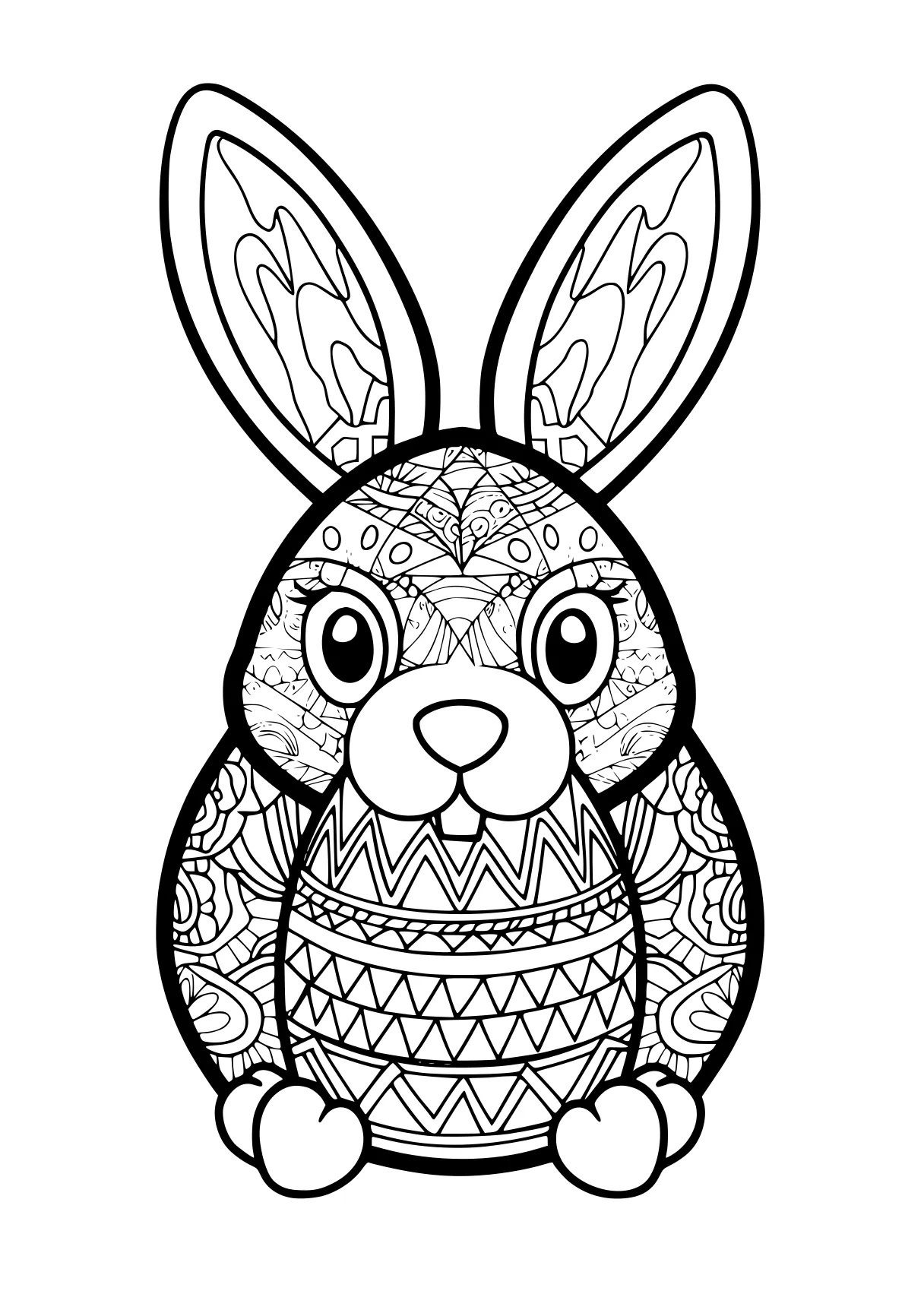 printable easter coloring pages rabbit, bunny, illustrator, free page downloads