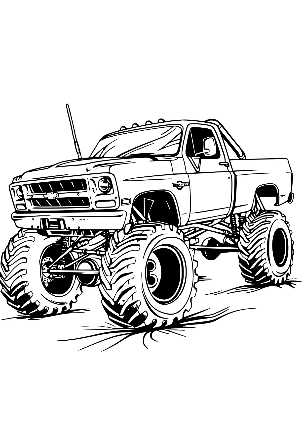 monster truck coloring sheet truck, trucks, crawler, vehicle, jeep, free page downloads