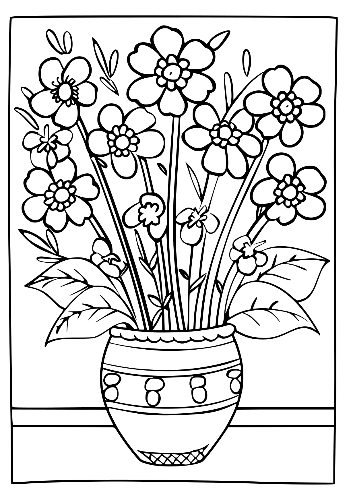 spring coloring pages, zentangle, flowers, printables, free page downloads