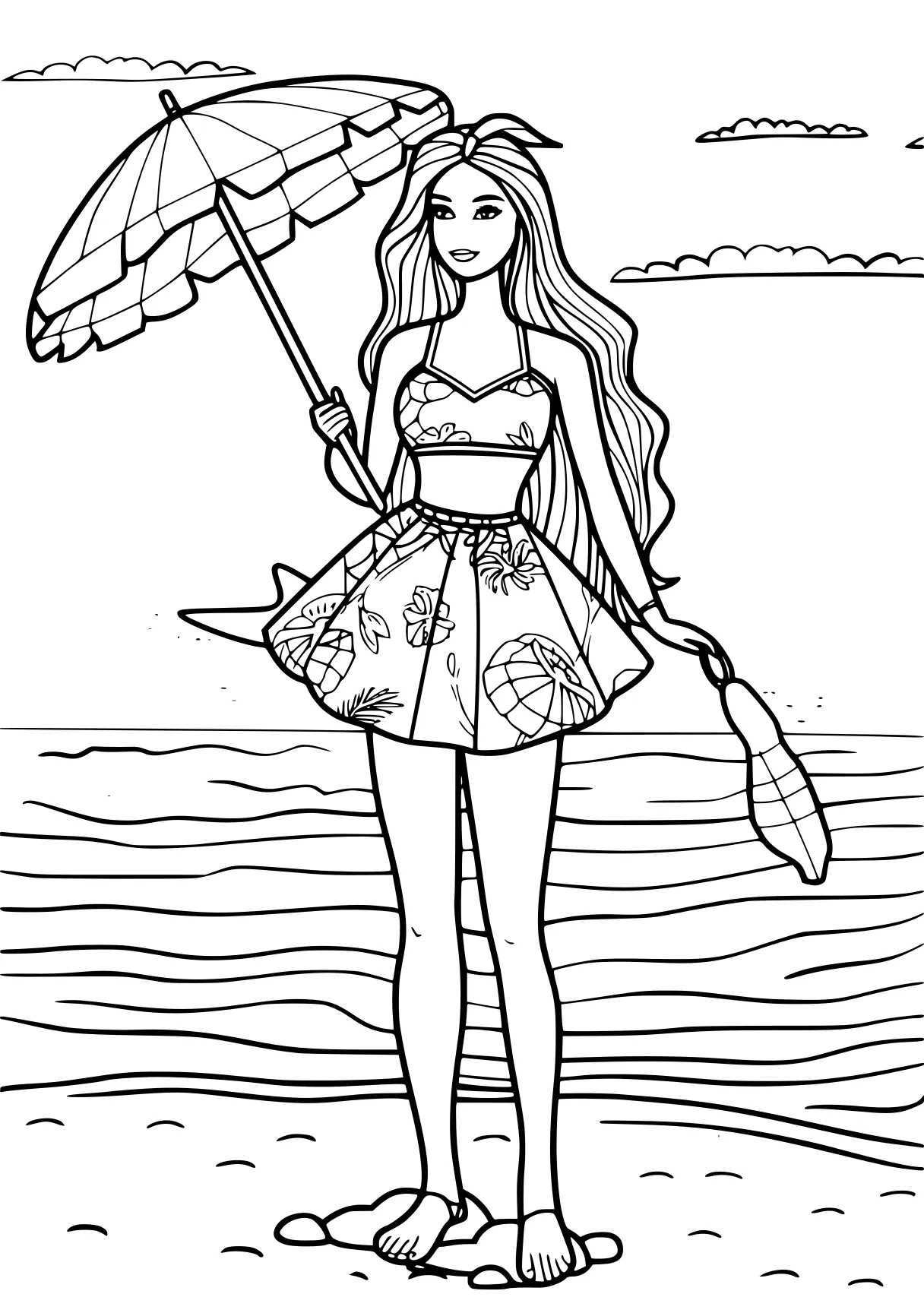 at the beach coloring pages mermaid, sea, ocean, siren, jellyfish, free page downloads