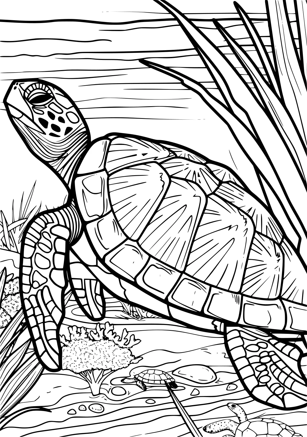 turtle pictures to color turtle, turtles, pencils, free coloring page downloads