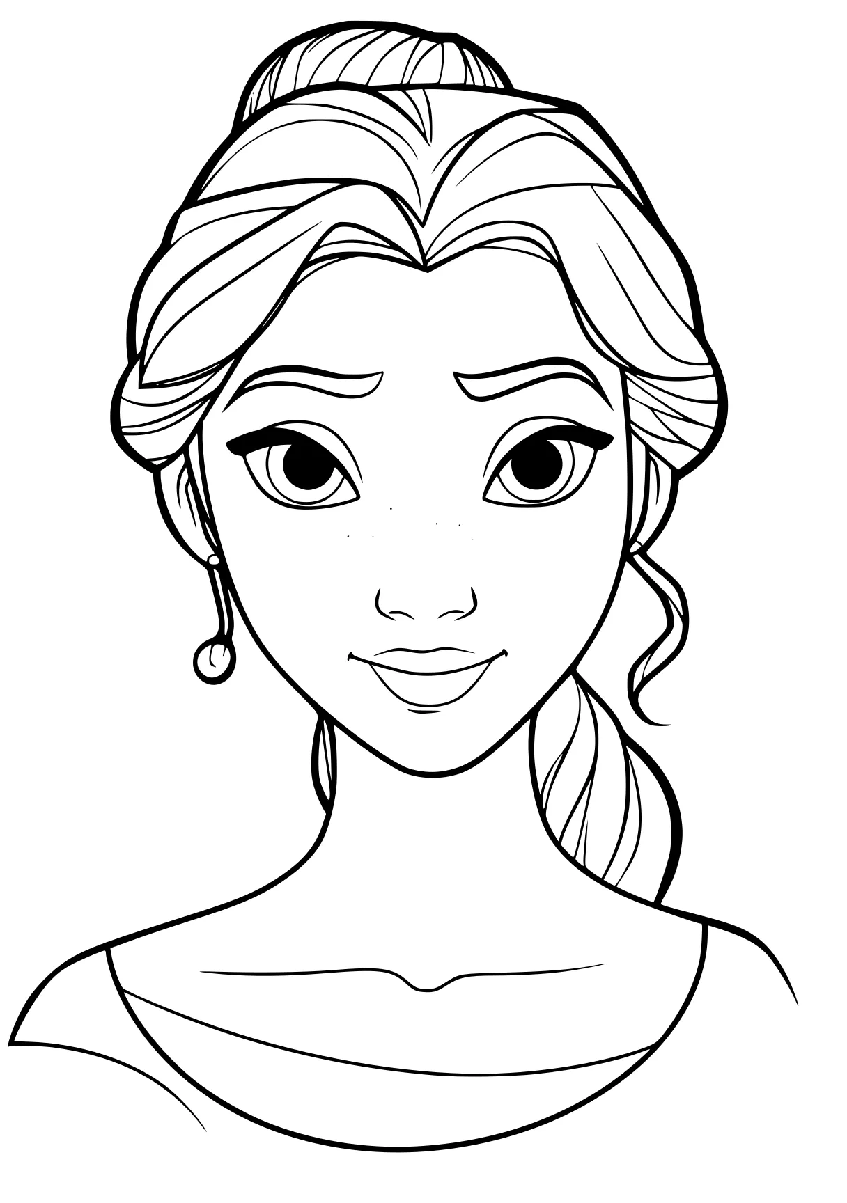 princess tiana coloring pages elsa, rapunzel, jasmine, moana, tiana, free page downloads