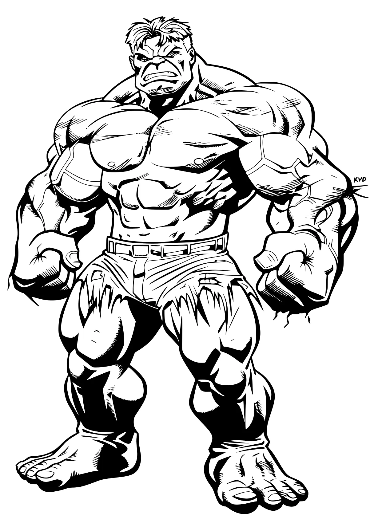 hulk coloring page broly, hulk, bowser, gorilla, wolverine, free downloads