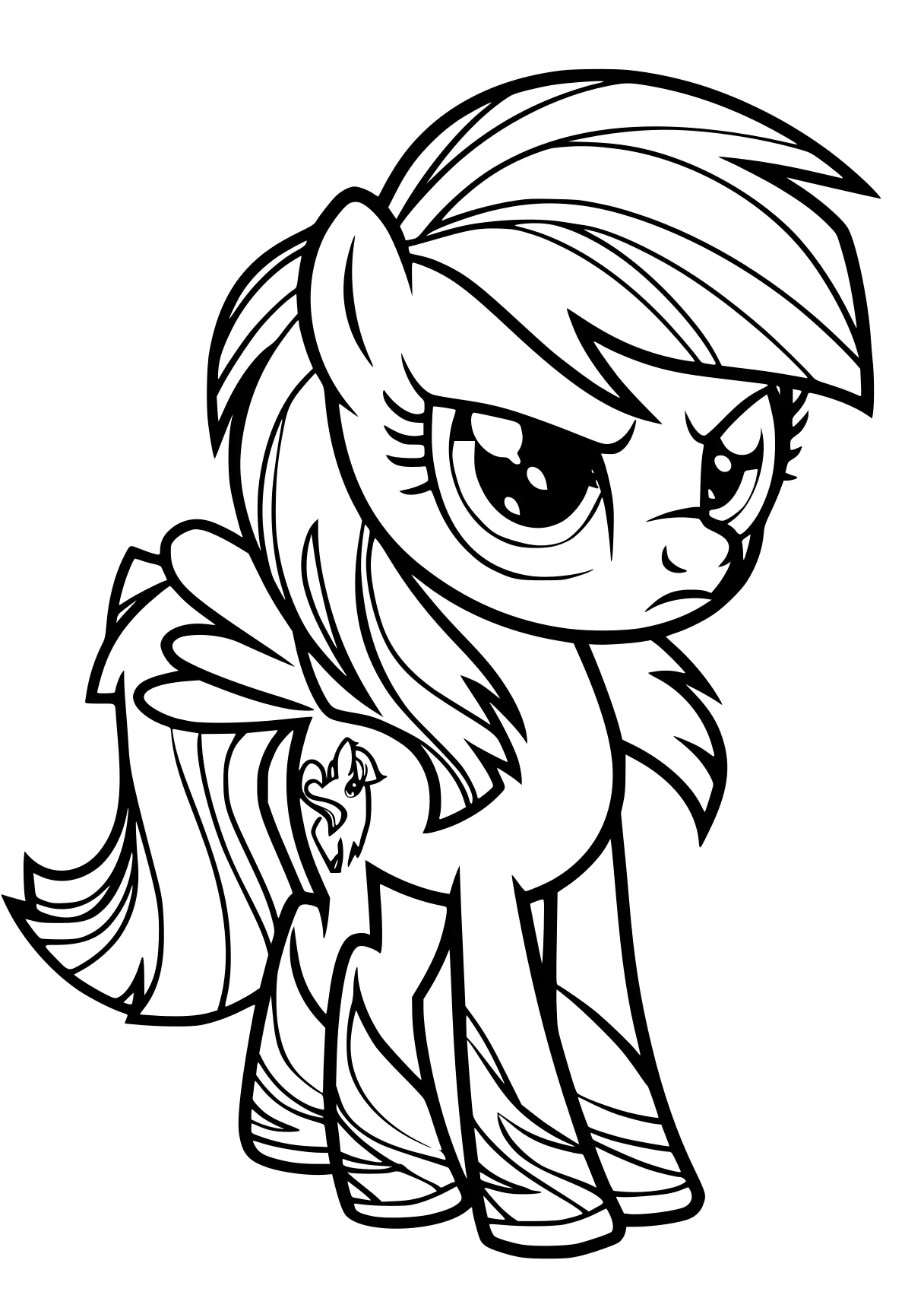 coloring pages my little pony applejack, fluttershy, rarity, mlp, pony, free page downloads