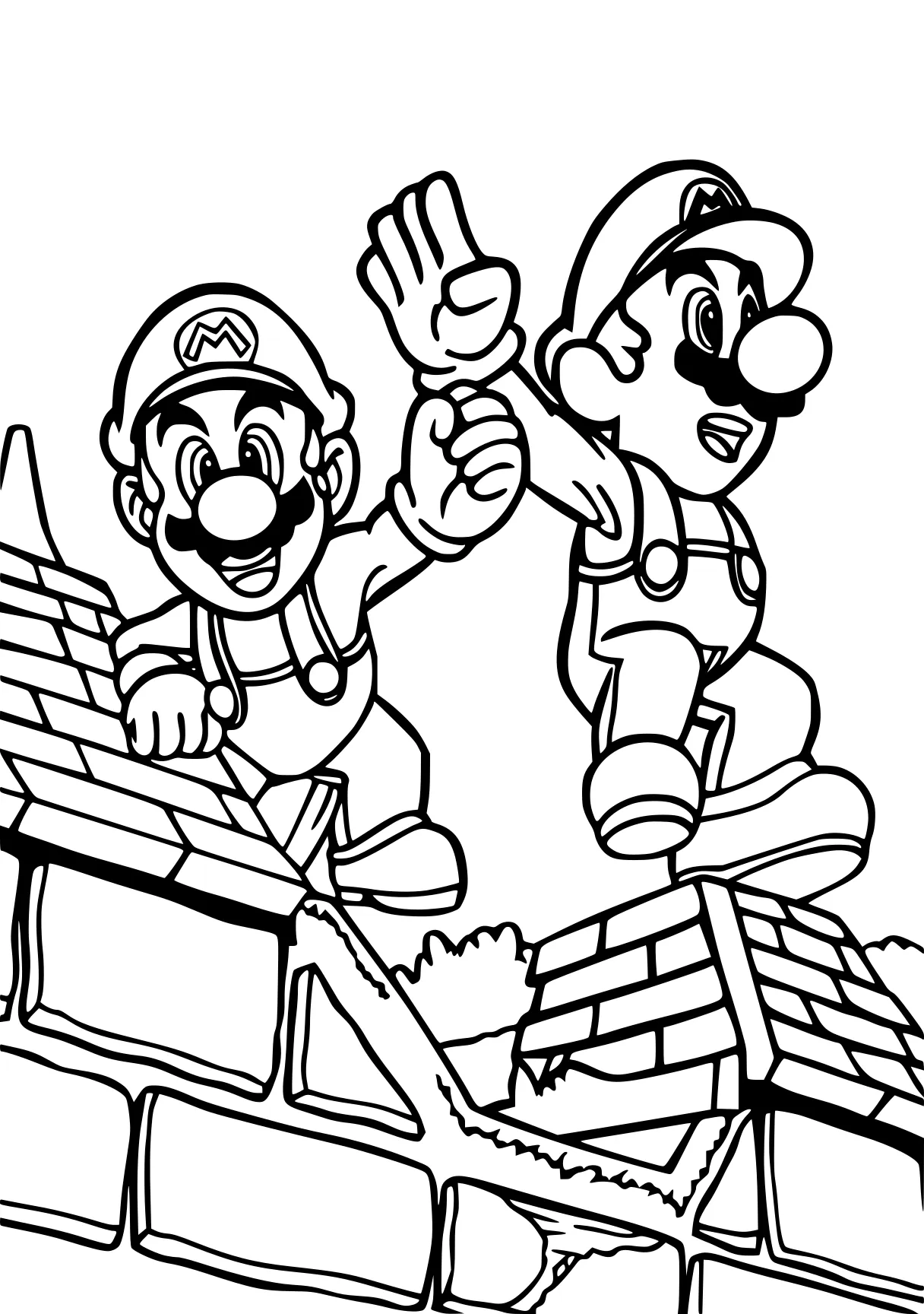 coloring pages mario luigi, mario, nintendo, coloring, kart, free page downloads