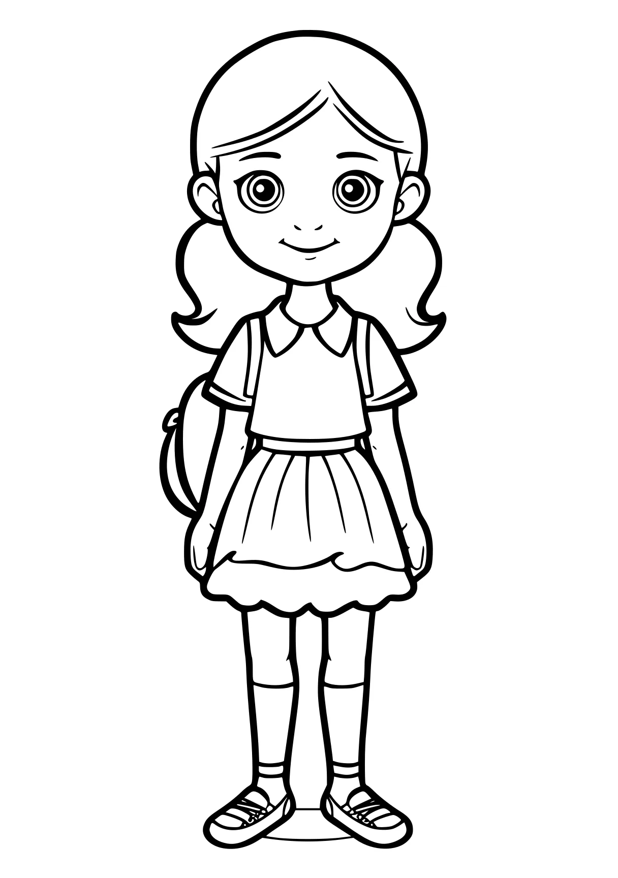 preppy coloring pages sailor, girl, chibi, illustrator, free page downloads