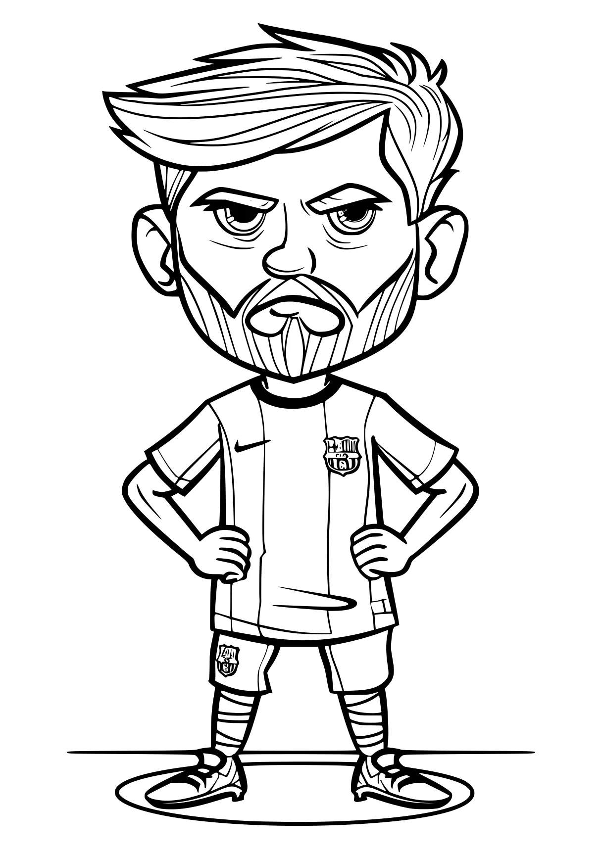 messi colouring pages messi, cartoon, illustrator, ronaldo, chibi, free coloring page downloads