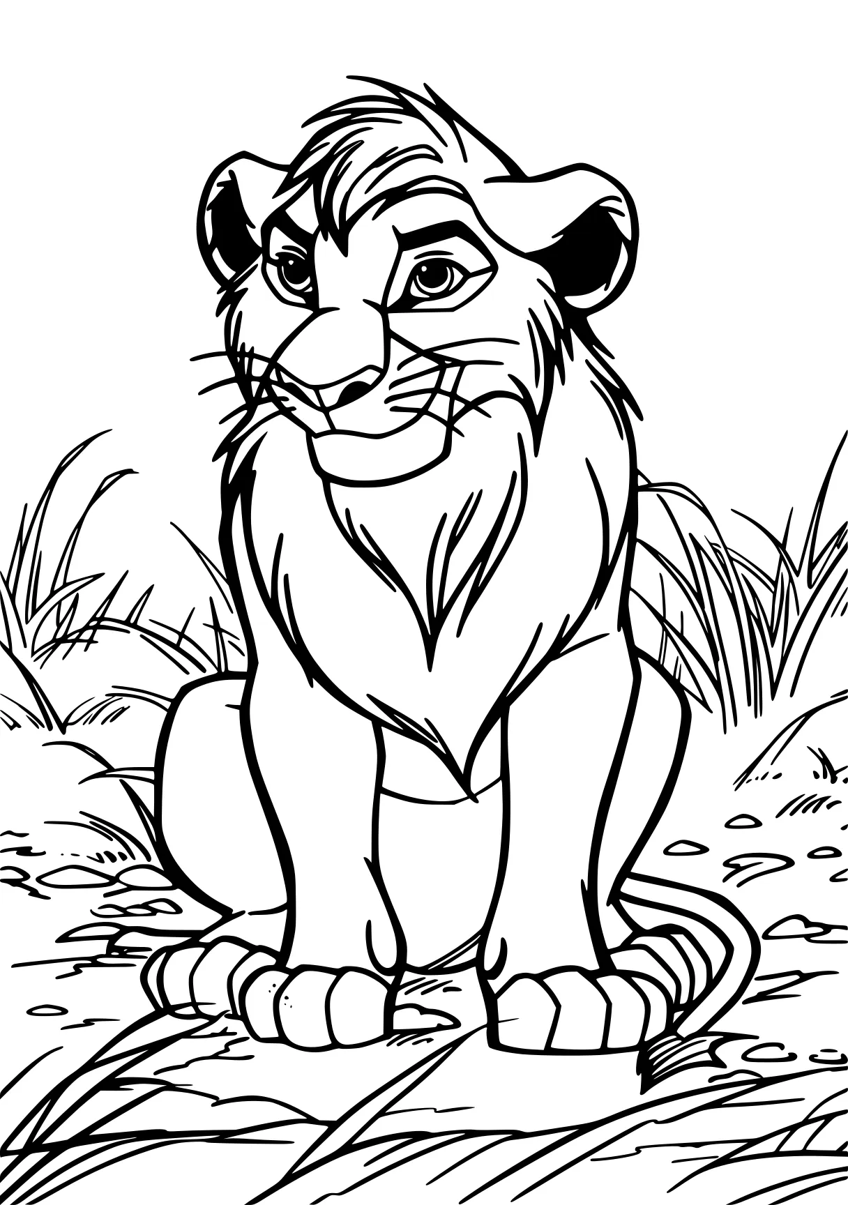 lion king coloring pages lion, tiger, simba, safari, lions, free page downloads