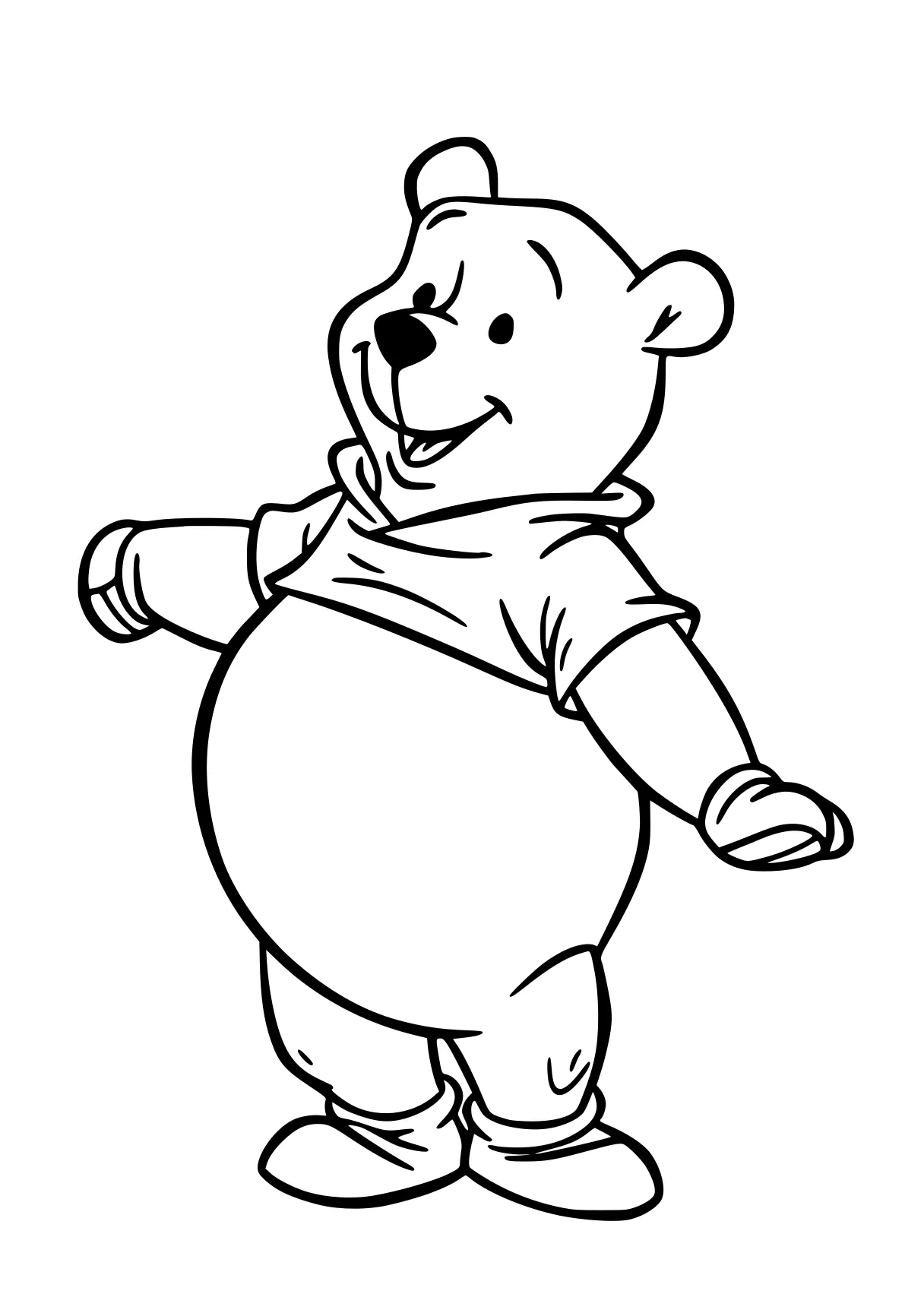 winnie the pooh coloring pages pooh, winnie, bear, peppa, piglet, free page downloads