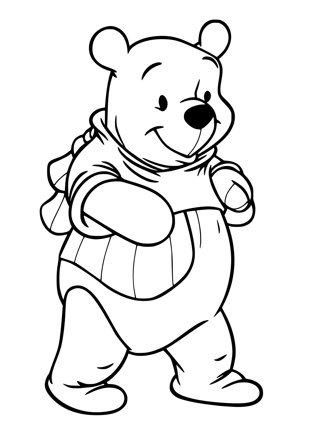 pooh bear coloring pages pooh, winnie, bear, piglet, fazbear, free page downloads