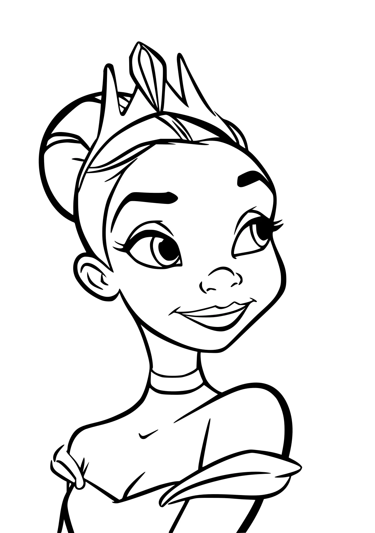 princess and the frog coloring pages tiana, gwen, betty, mulan, crown, free page downloads