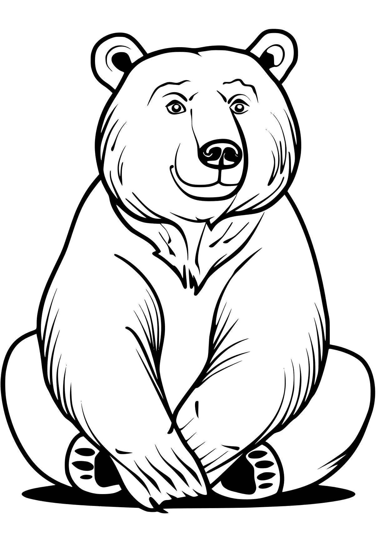 bear coloring pages bear, bears, polar, winnie, koala, free page downloads