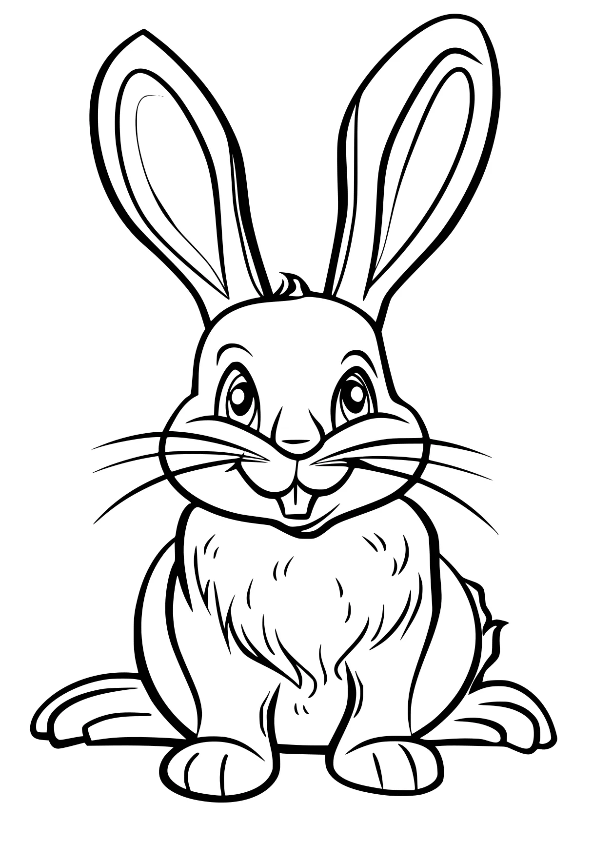 easter bunny coloring pages rabbit, bunny, illustrator, bunzo, carrot, free page downloads