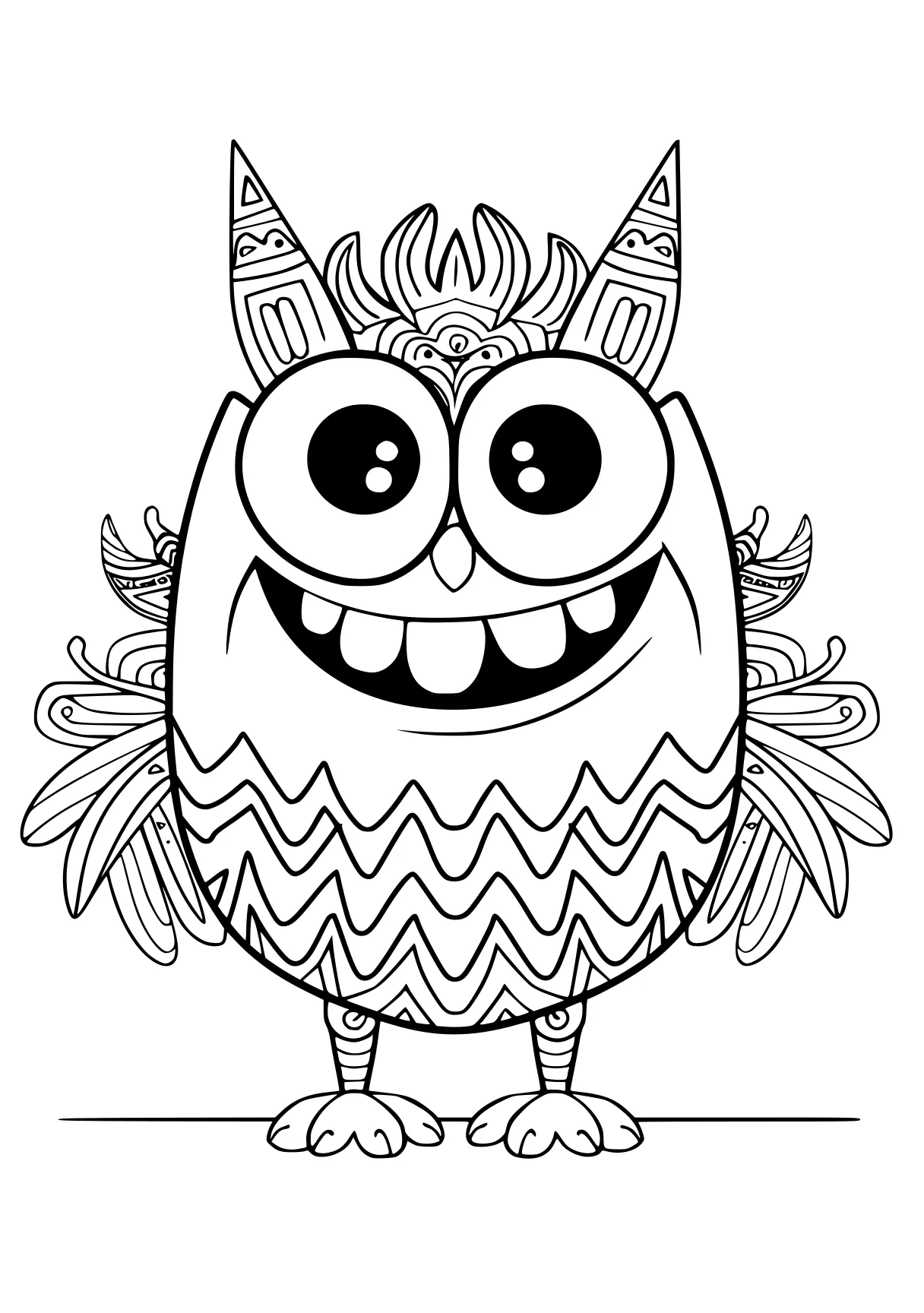 funny adult coloring pages owl, zentangle, unikitty, pororo, free page downloads