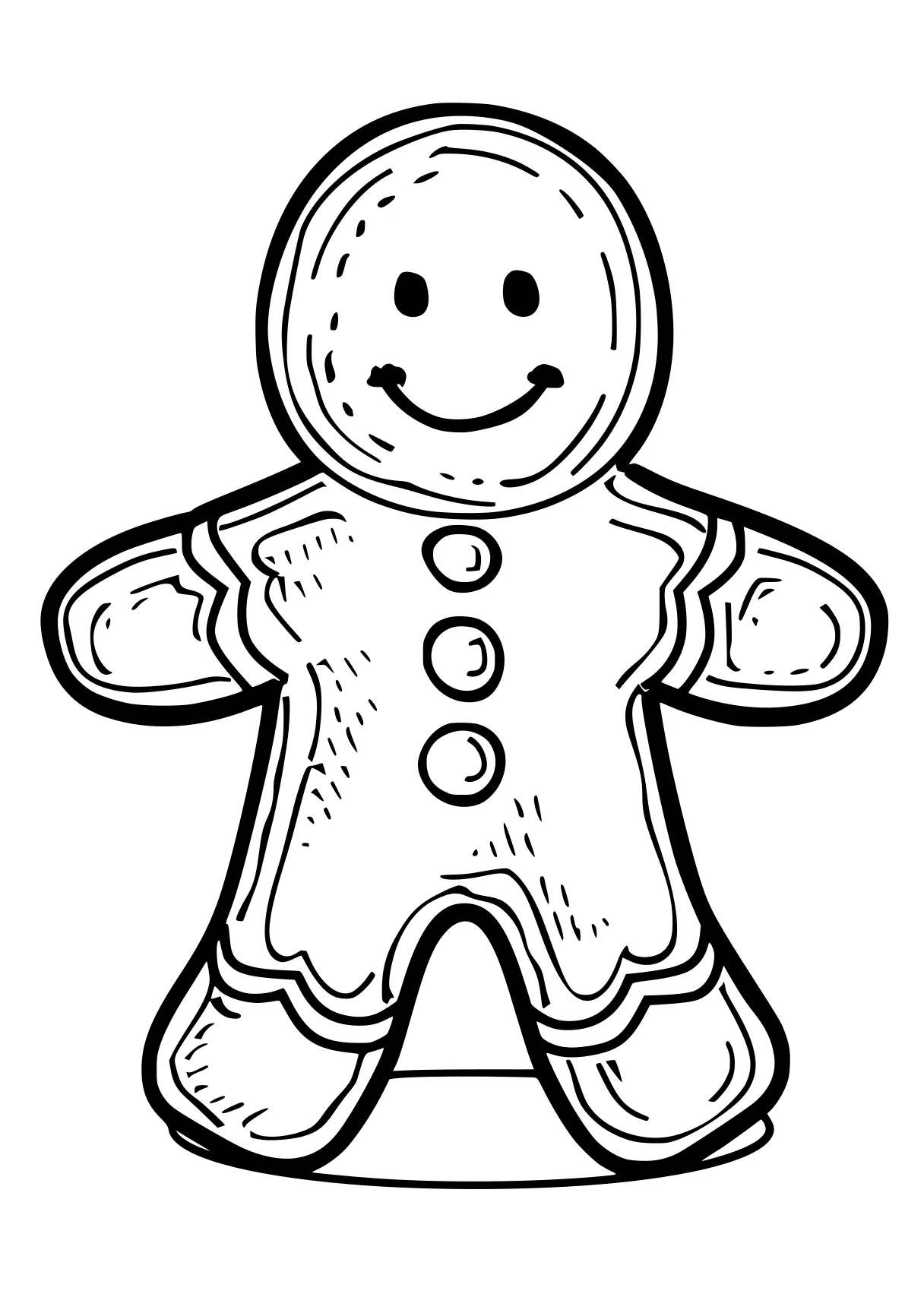 gingerbread man coloring page gingerbread, snowman, cookie, ice, cinnamoroll, free downloads