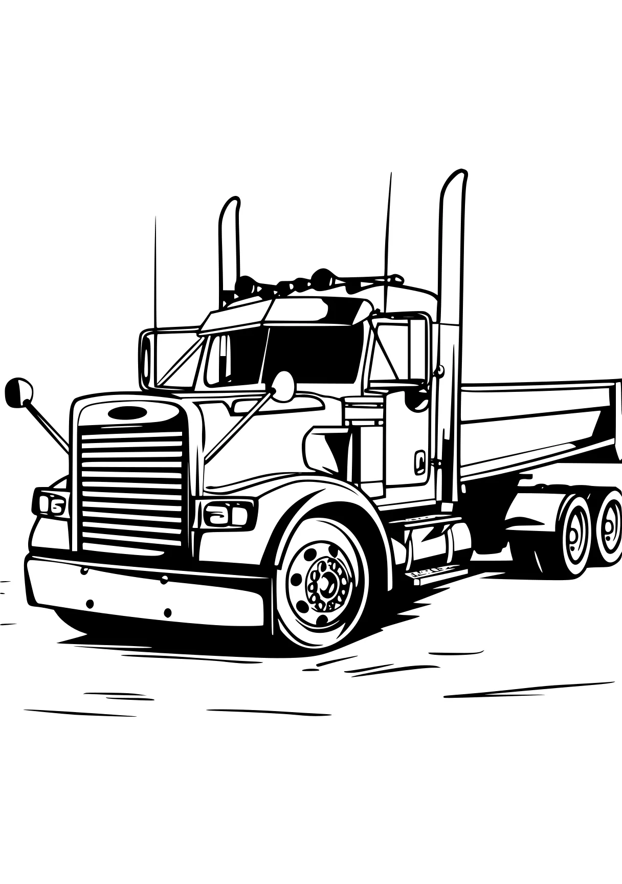 truck coloring page trucks, truck, semi, optimus, vehicle, free downloads