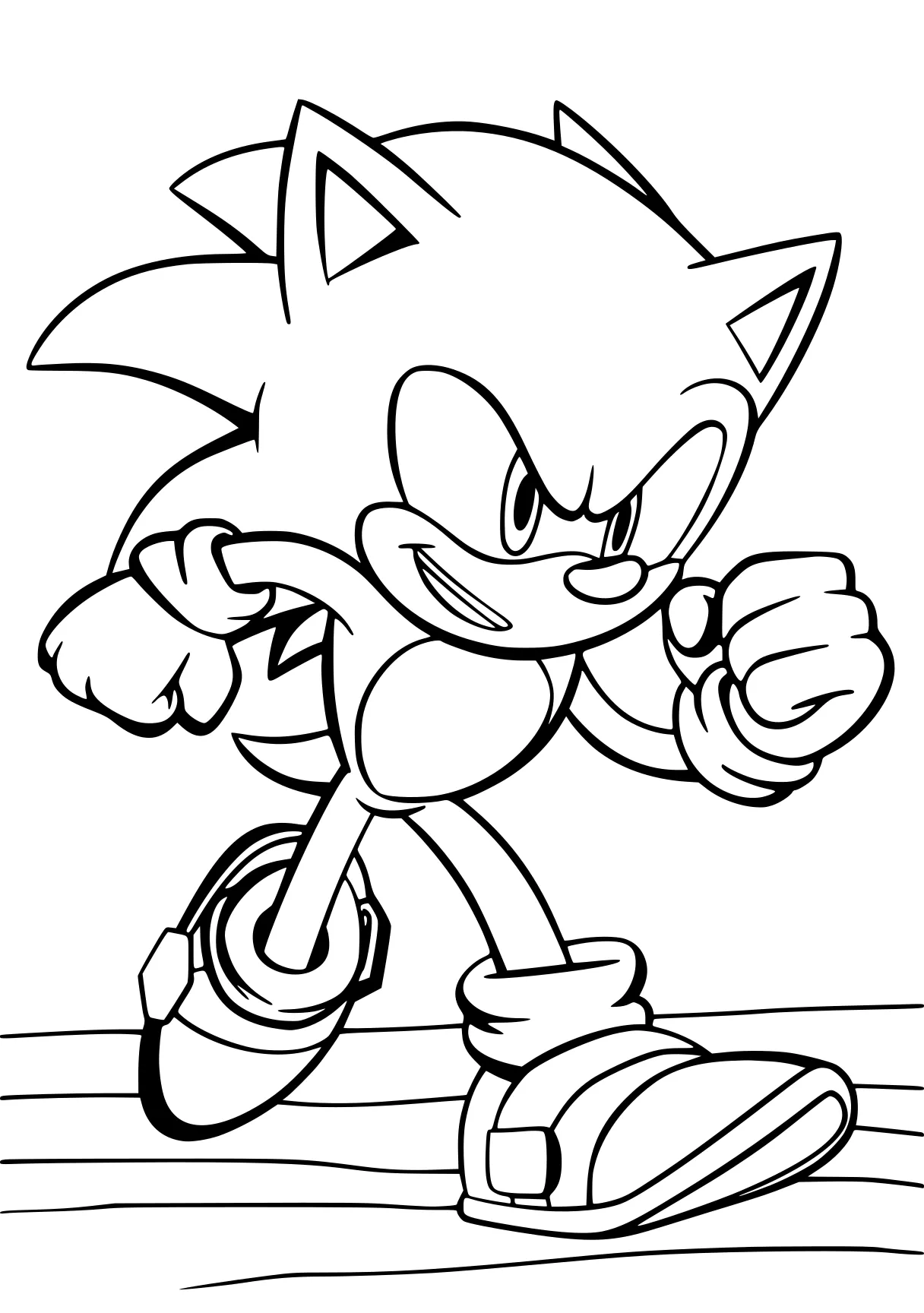 sonic for coloring sonic, knuckles, hedgehog, tails, eggman, free page downloads